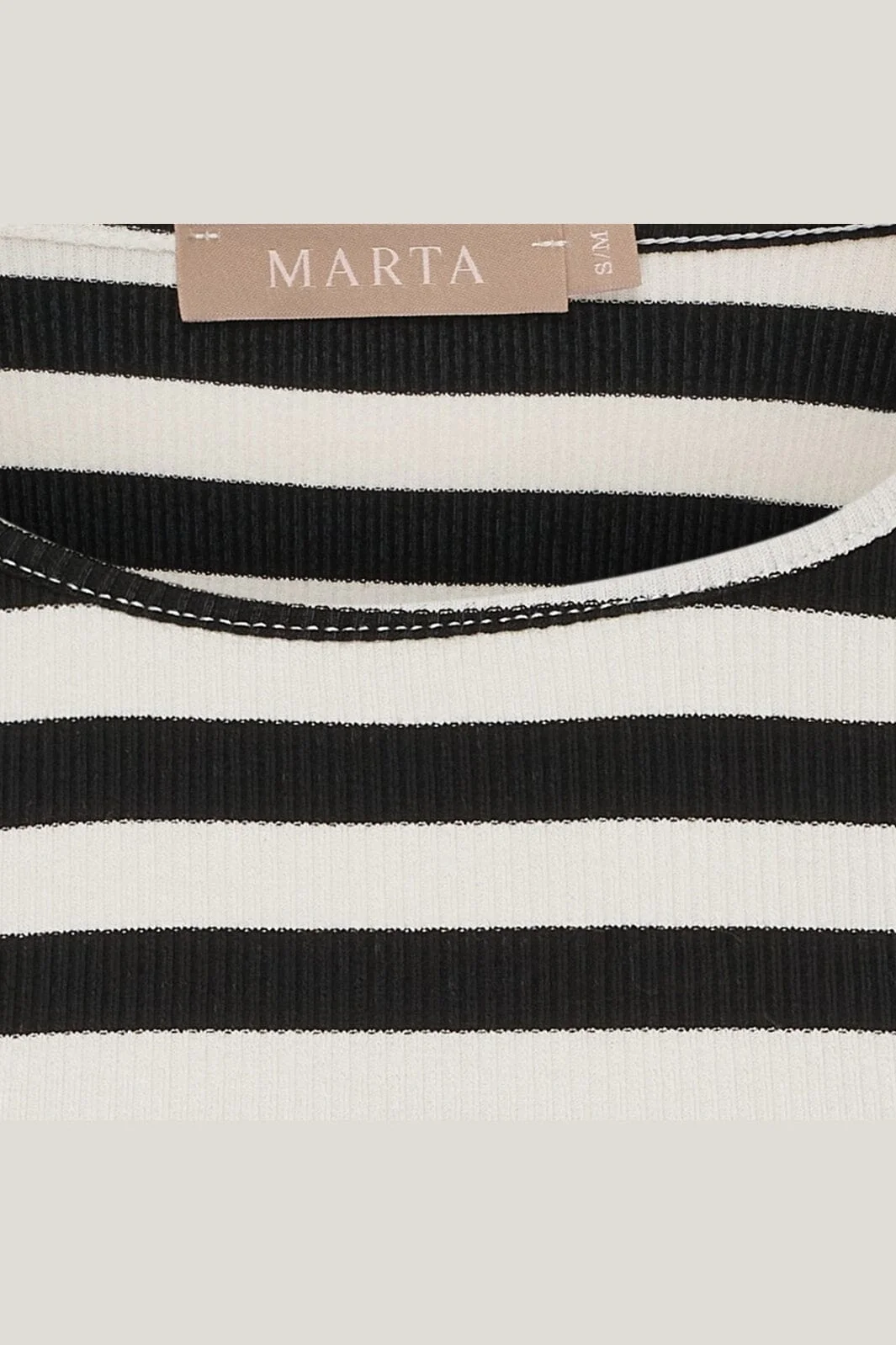 Marta Du Chateau - Mdcnena Tee 7524 - Nero - Image 3
