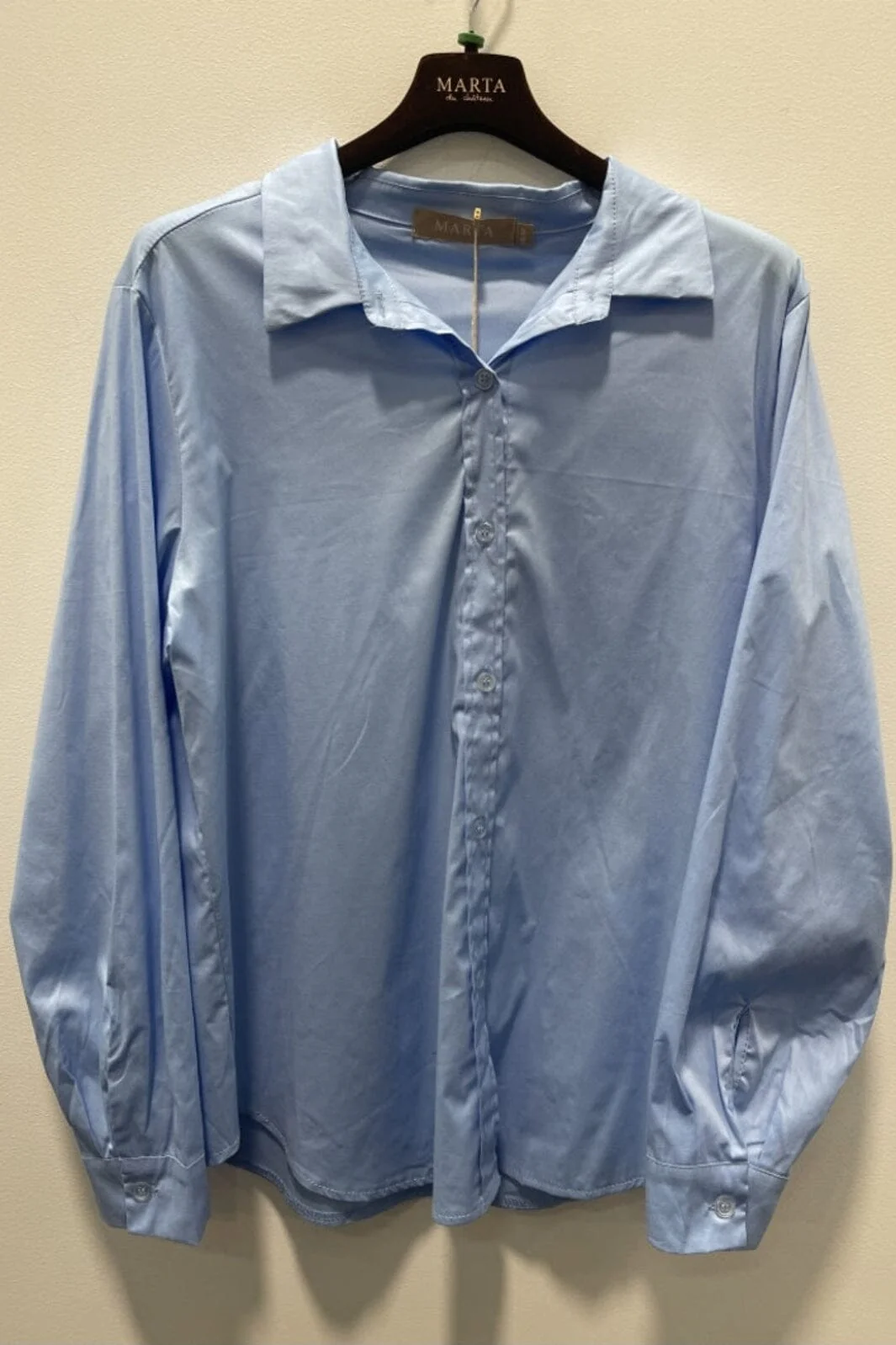 Marta Du Chateau - Mdcnicoline Shirt 85700 - Lightblue - Image 4