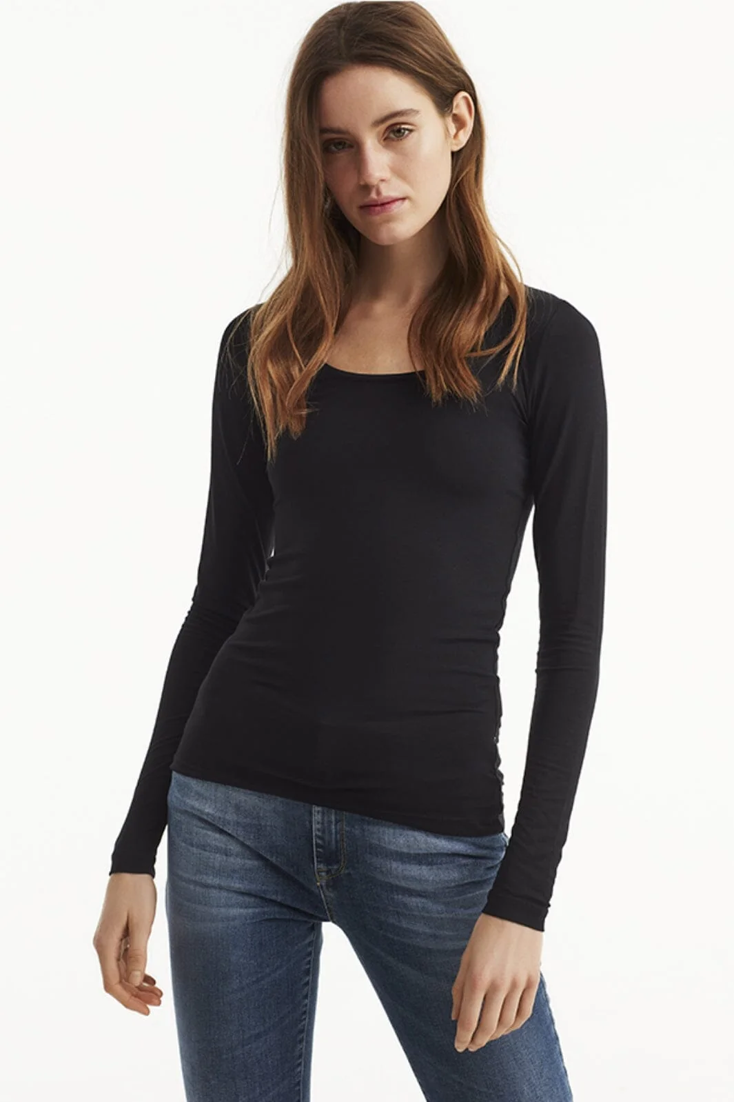 MbyM - Anna Basic Blouse - Black - Image 2