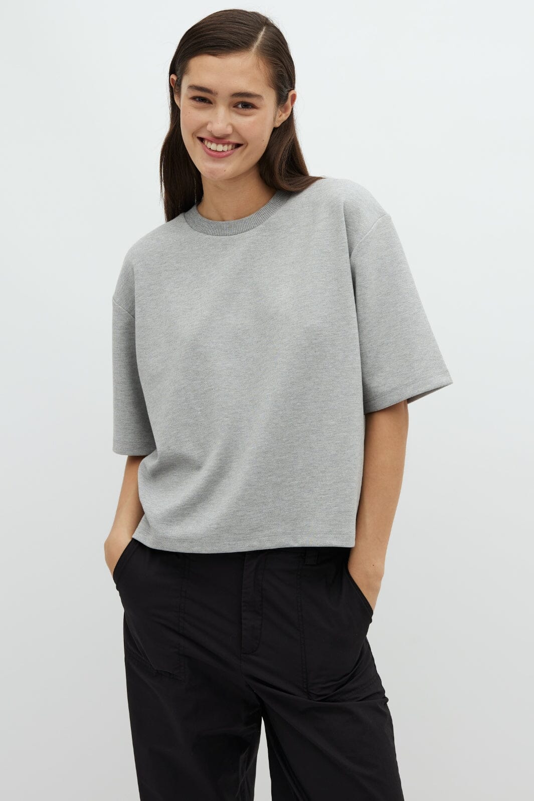 MbyM - Emrys-M - 604 Light Grey Melange - Image 3
