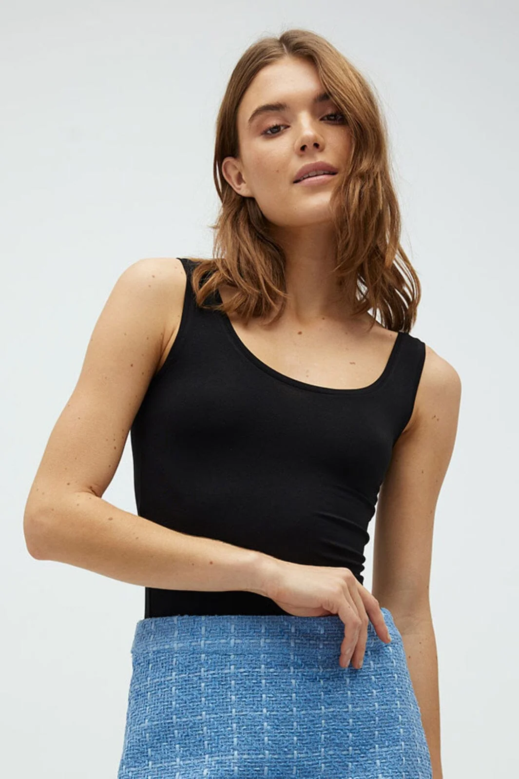 MbyM - Sina Basic Top - Black - Image 4