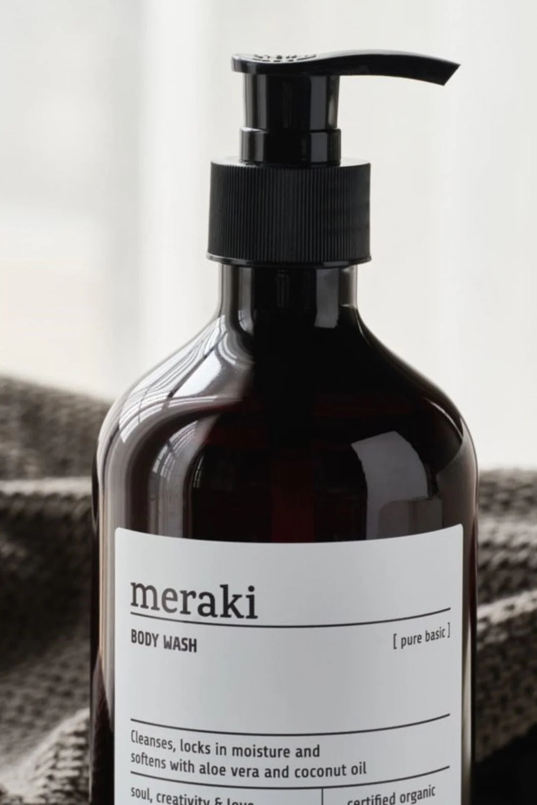 Meraki - Body wash, Pure basic, Brun - 311060500 - Image 3