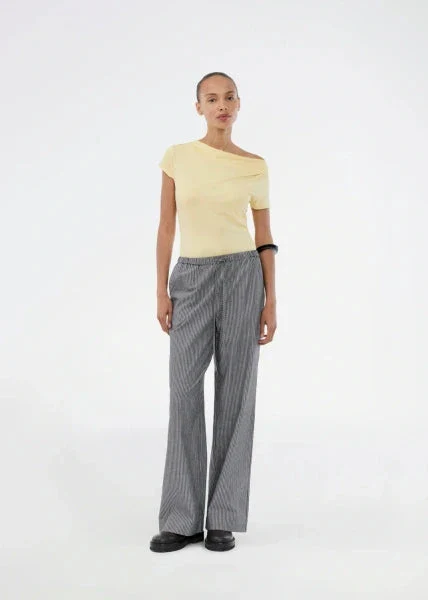 Modström - Himamd Drapy T-Shirt 59050 - 5000 - Jojoba - Image 3