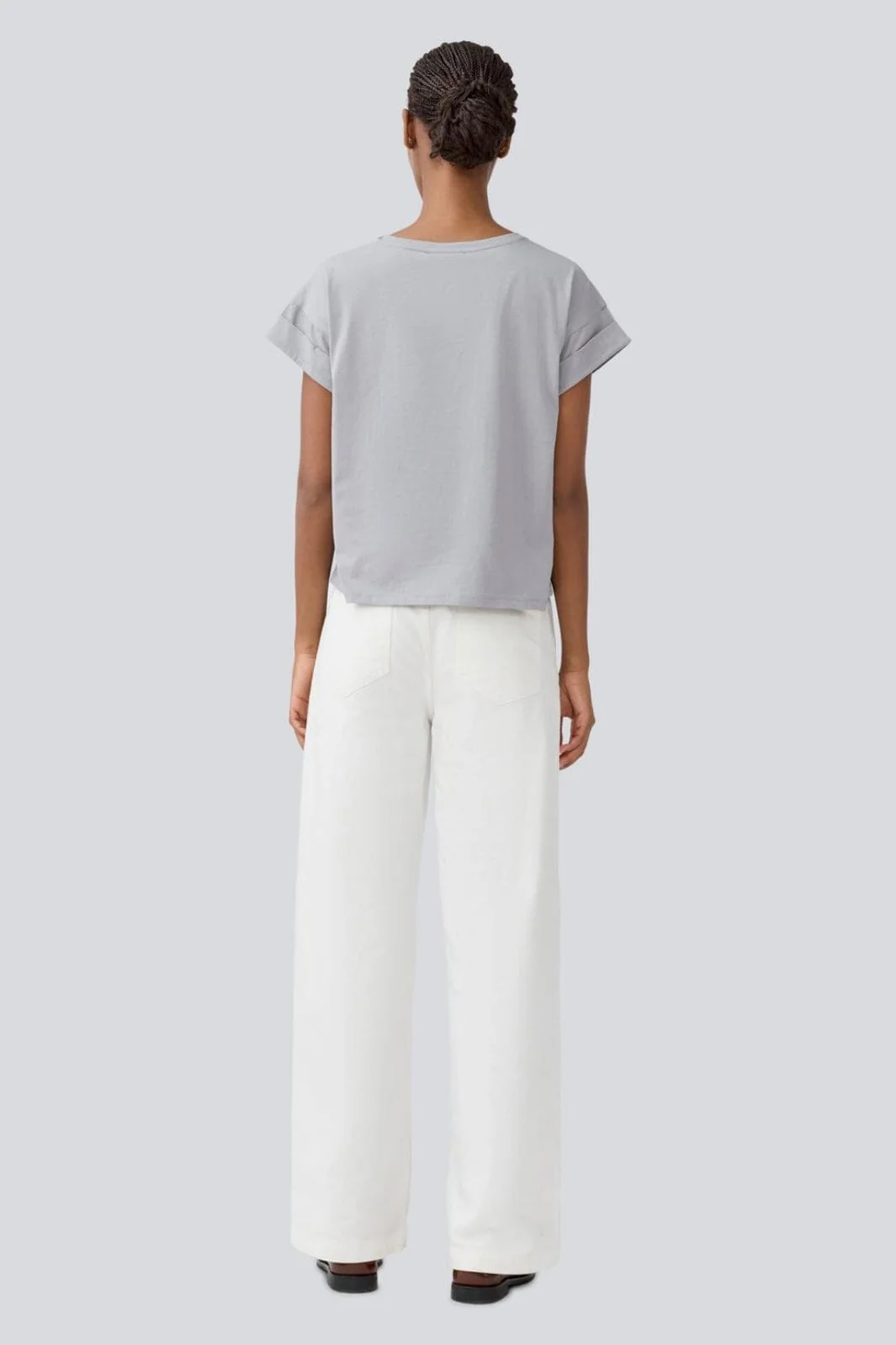 Modström - Isoldemd Solid Pants - 4 Soft White - Image 4