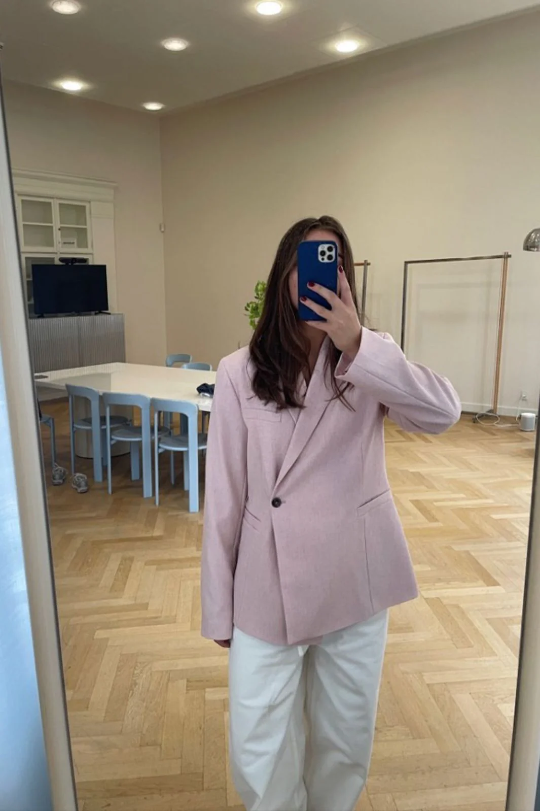 Modström - Maxwellmd Blazer - 13621 Pink Melange - Image 3