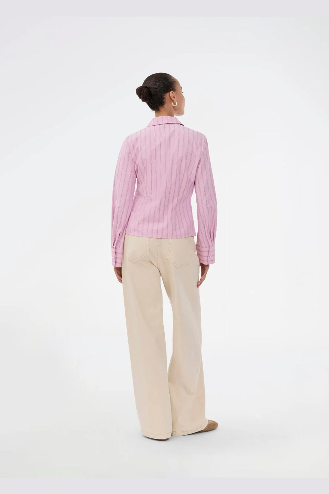 Modström - Starleemd Shirt 58834 - 11522 - Pink Stripe - Image 6