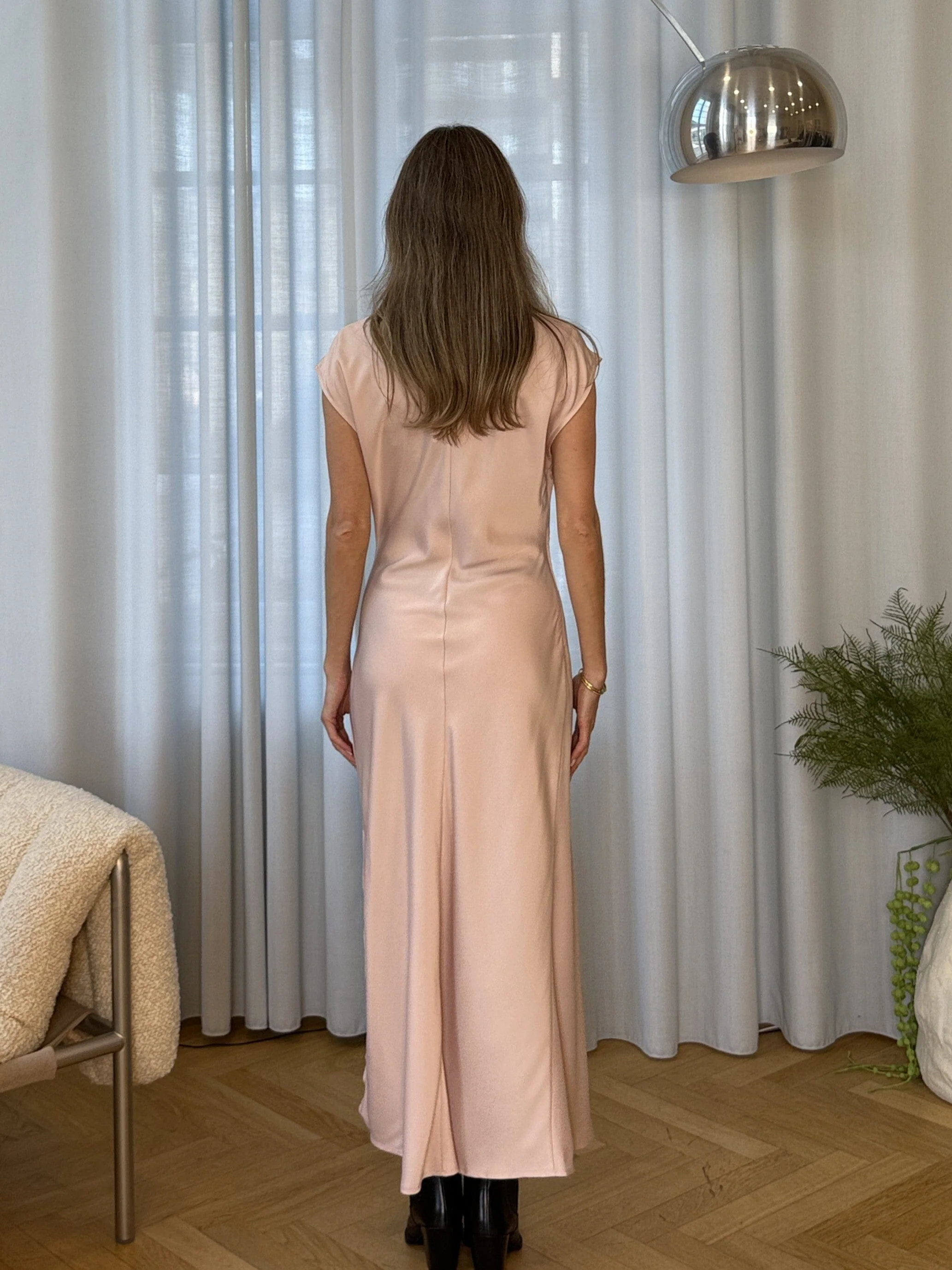 Modström - Tailormd Dress 58386 - 13624 - Peach Whip - Image 11