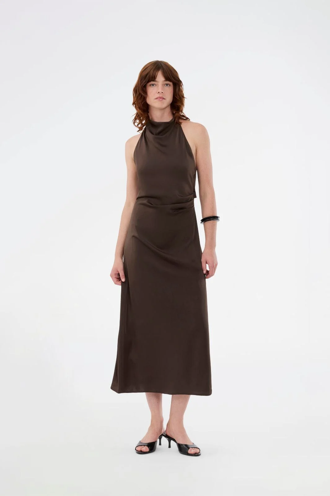 Modström - Timmiemd Dress 59317 - 5508 - Seal Brown - Image 2