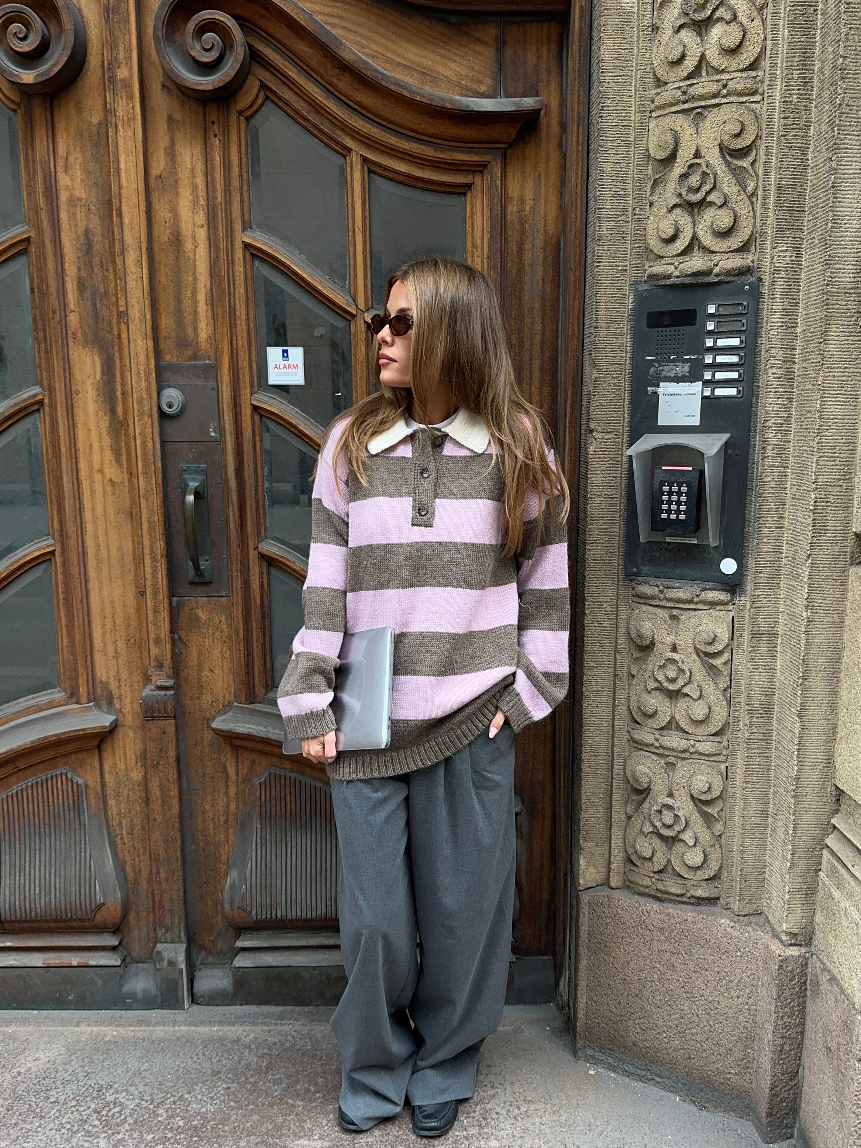 Modström - Tuesdaymd Pants 58914 - 7088 - Dark Grey Melange - Image 4