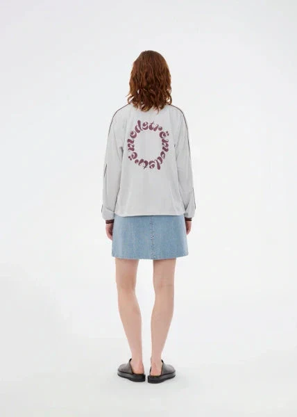 Modström - Uniquemd Ls T-Shirt 59294 - 7001 - Grey Sand - Image 3