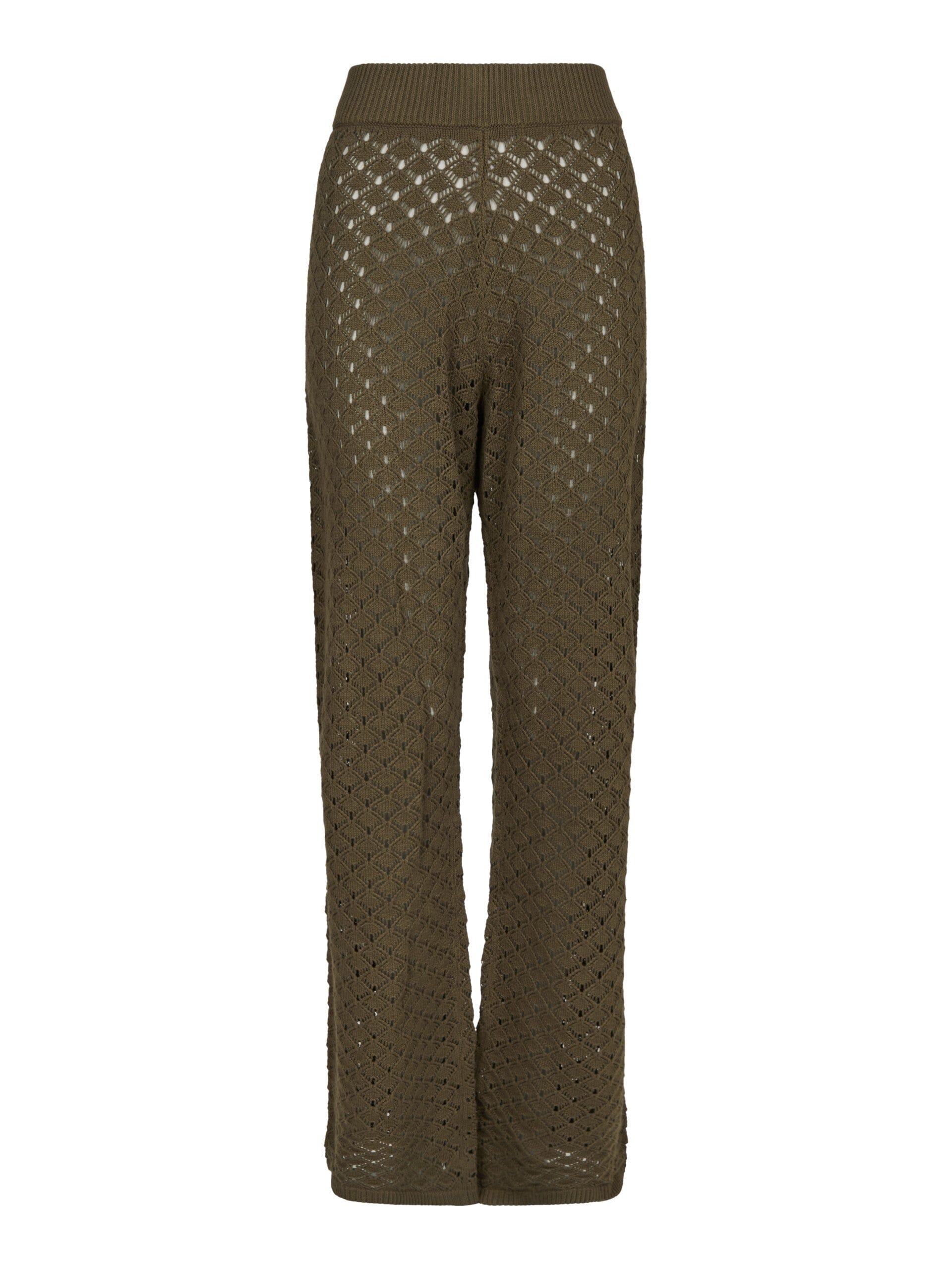 Molly&My x Julie Elgaard - Liva Knit Pants 167101 - 176 - Khaki - Image 6