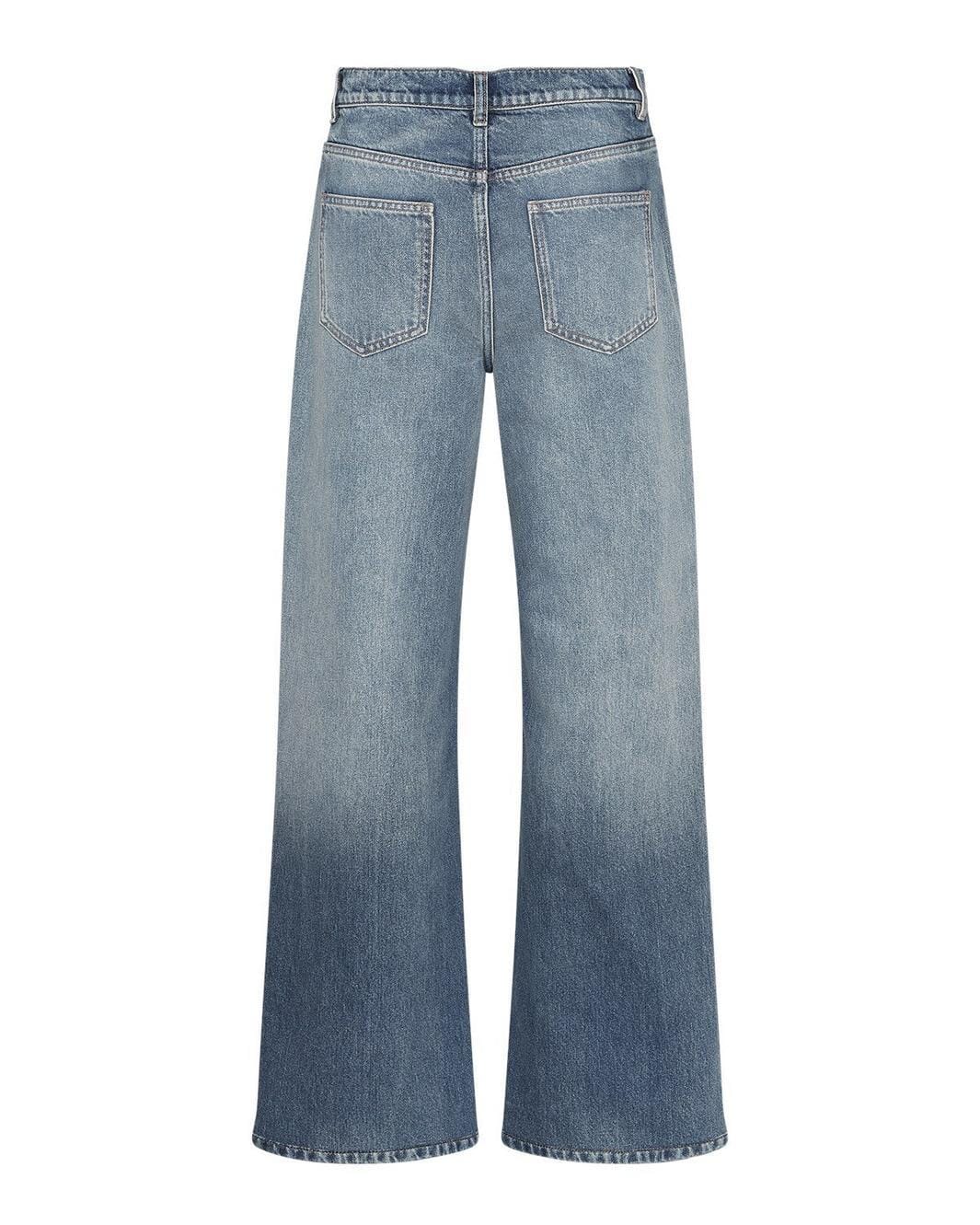 MSCH Copenhagen - Mschbine Lui Relaxed Long Jeans 19282 - Mid Blue Wash - Image 2