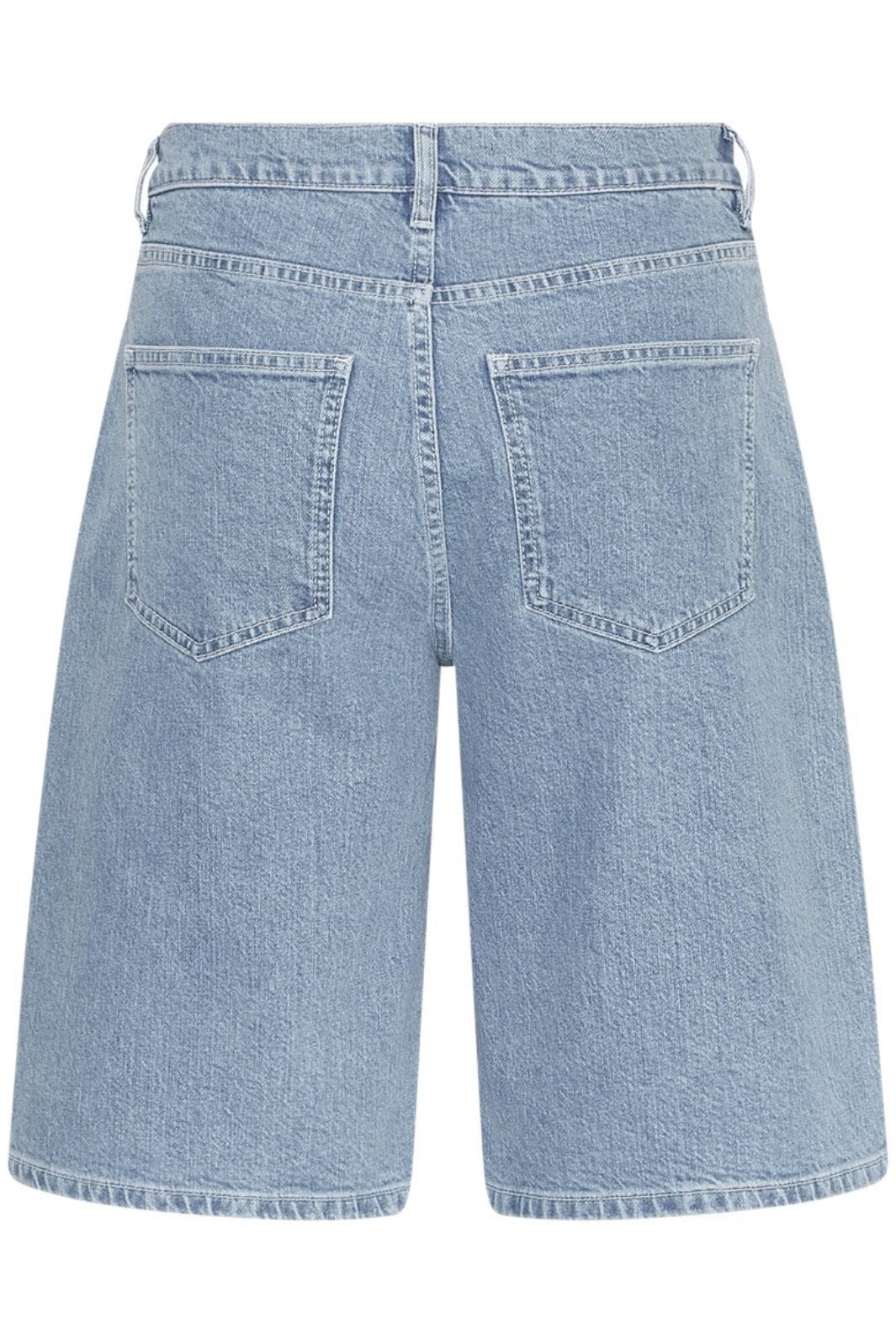 MSCH Copenhagen - Mschelida Ada Denim Shorts 19155 - Light Blue Wash - Image 4