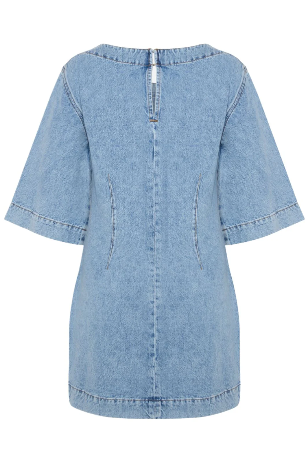 Moves By Minimum - Jamilla Dress 3731 - 1001 Light Blue - Image 2