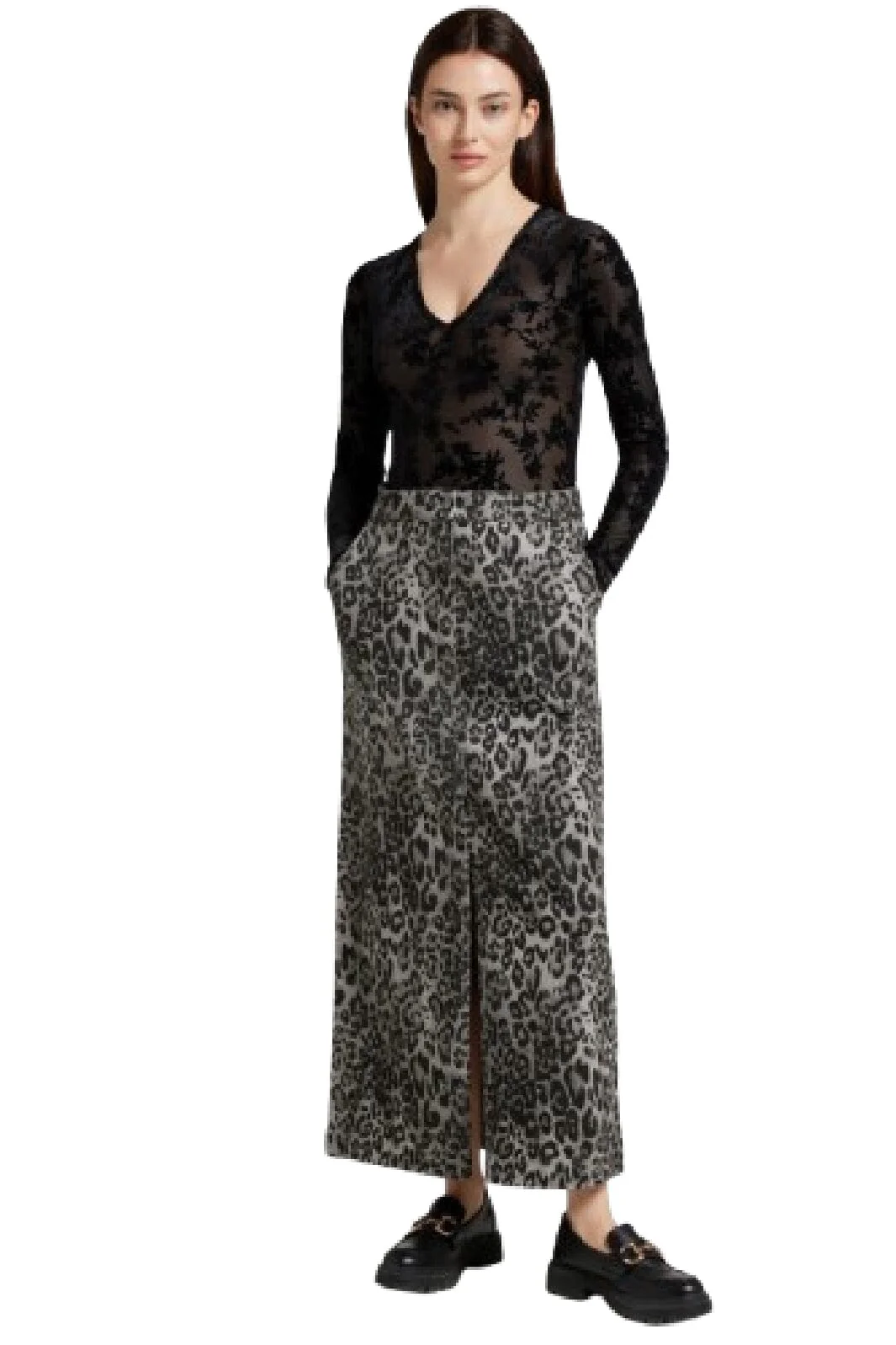 Moves By Minimum - Nomia Skirt 4110 - 0202 Smoked Pearl - Image 2