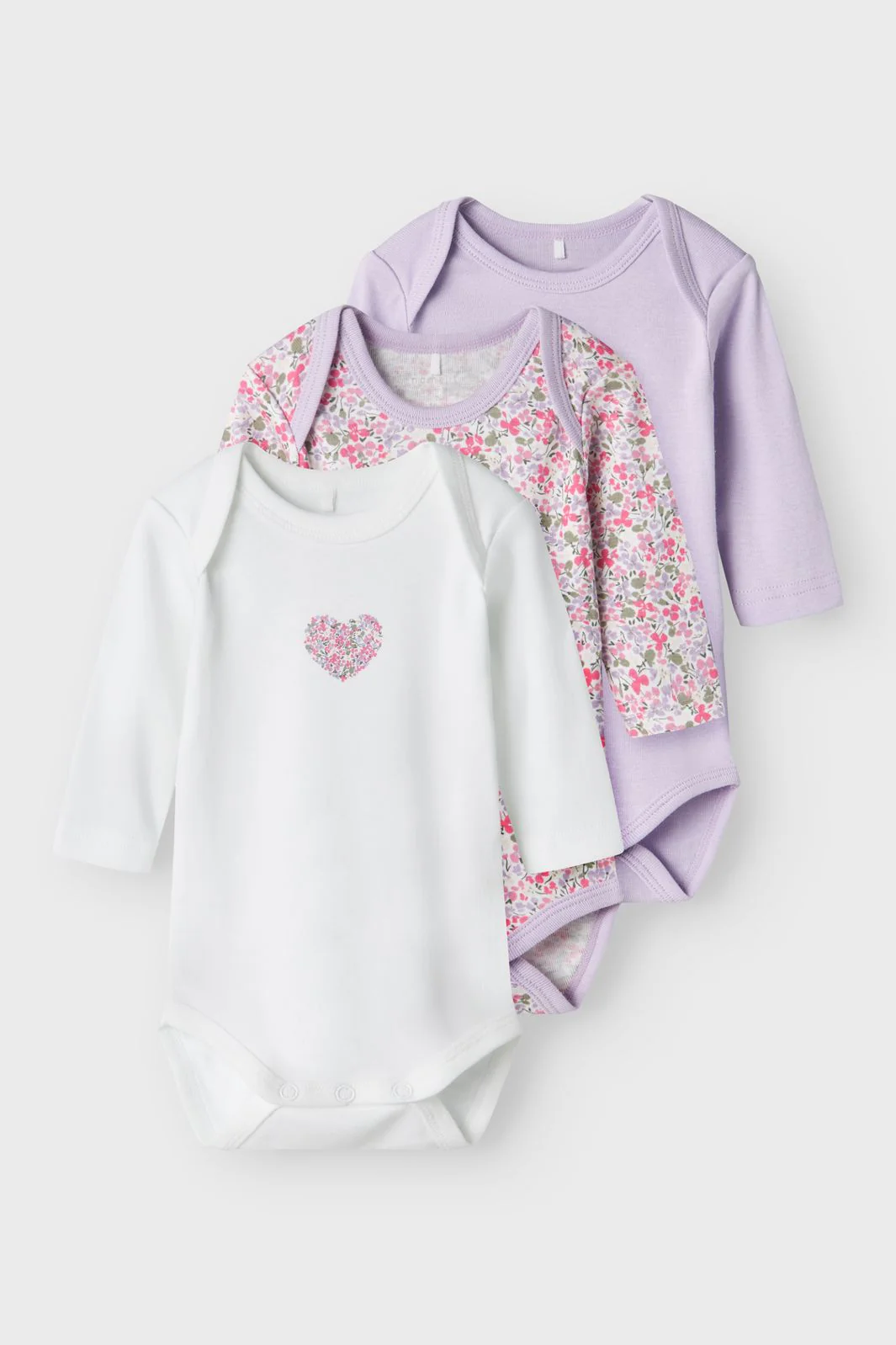 Name It - Nbfbody Ls Lilac Petit Flower - 4585365 Pastel Lilac - Image 3