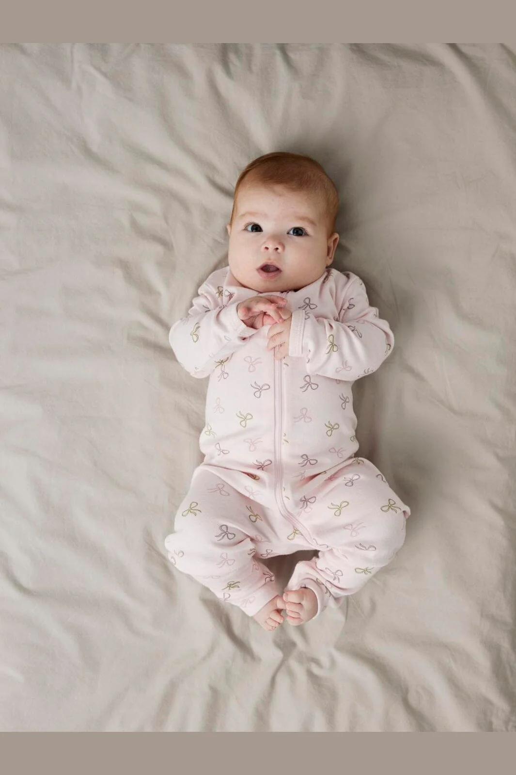 Name It - Nbfnightsuit Zip Ff Pink Bow - 4737074 Barely Pink - Image 2