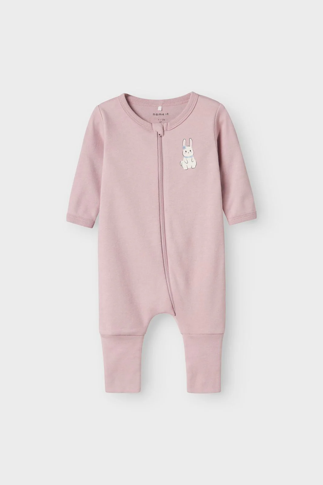 Name It - Nbfnightsuit Zip Ff Sand Rabbit - 4737157 Summer Sand - Image 5