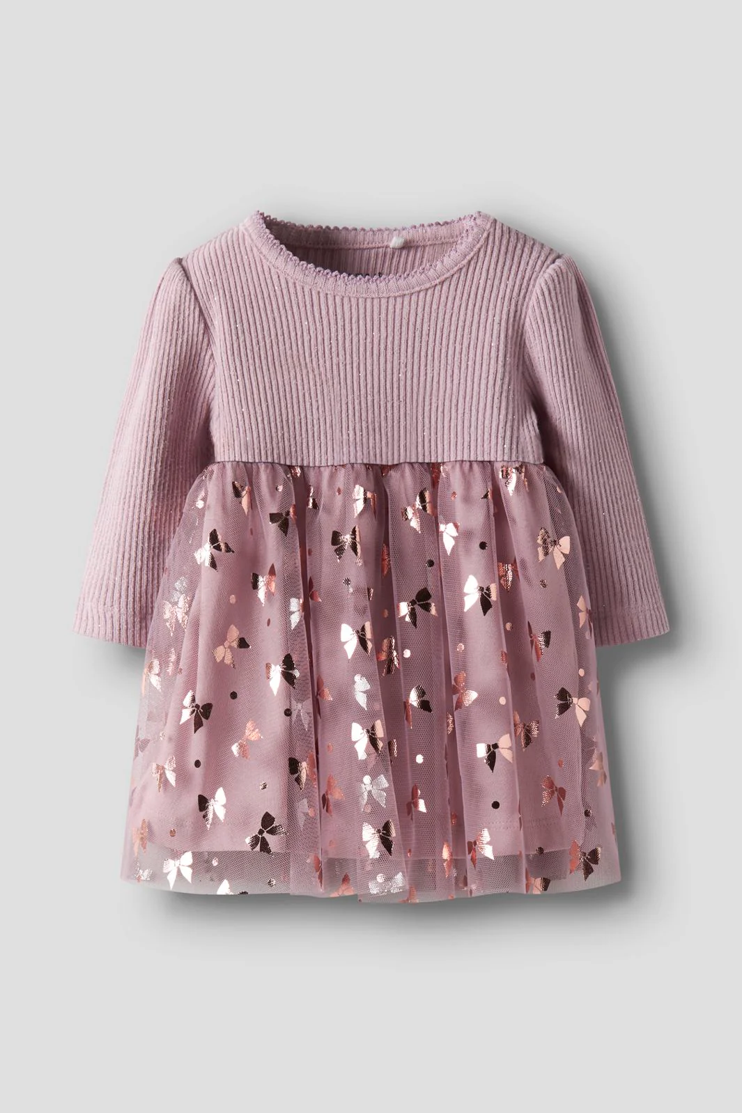 Name It - Nbfrosally Ls Dress - 4873963 Keepsake Lilac - Image 4