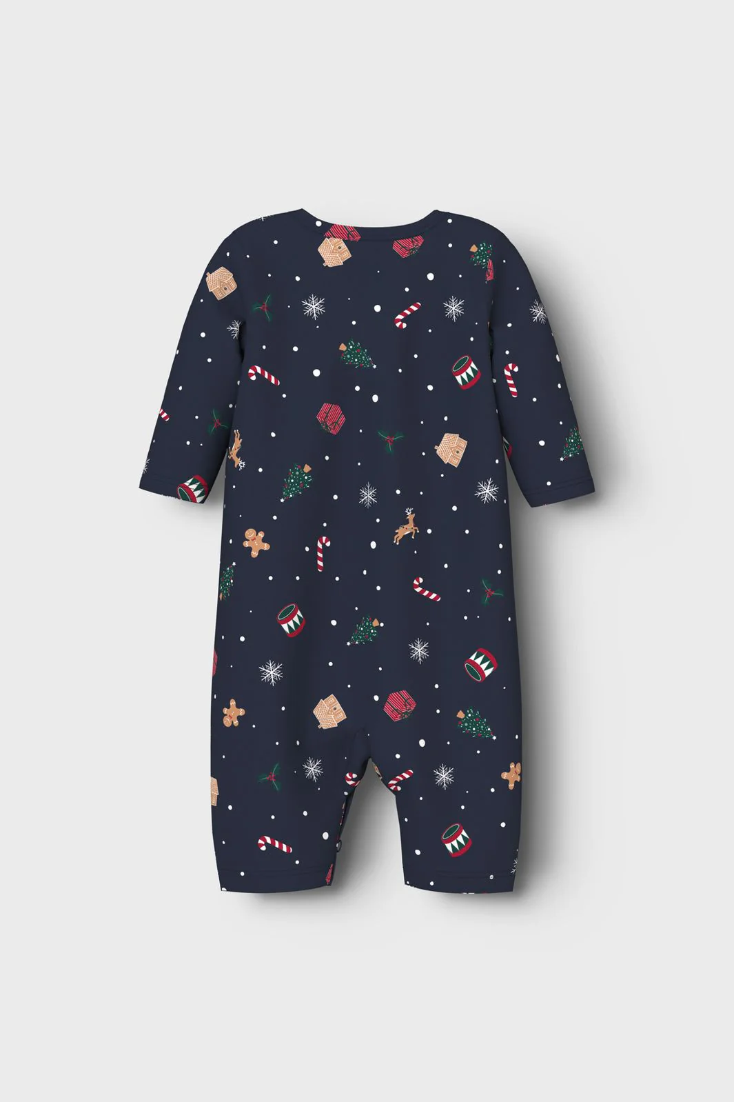 Name It - Nbnvismas Ls Nightsuit - 4879833 Navy Blazer Xmas Aop Navy - Image 4