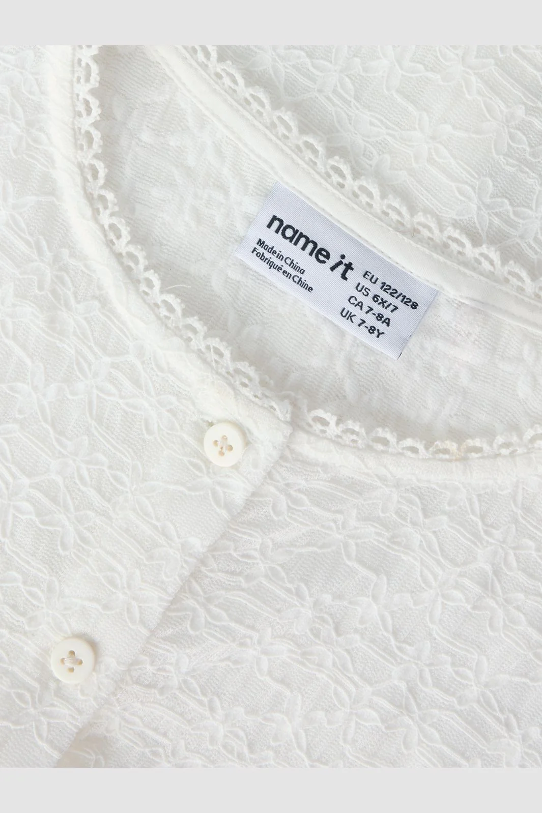 Name It - Nkffrinna Ls Card - 5129945 Bright White - Image 4