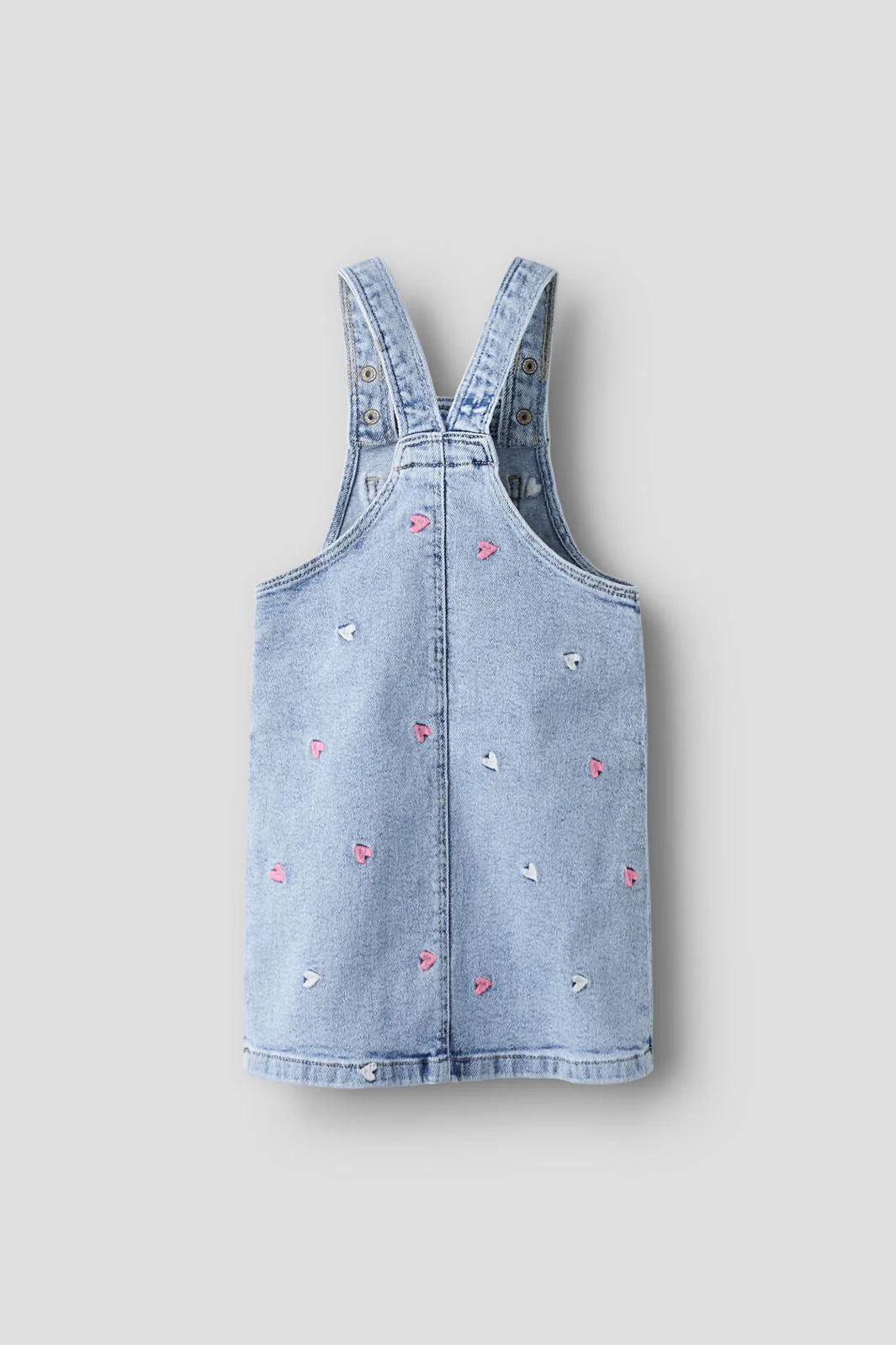 Name It - Nmfelina Emb Spencer 2633-Fr T - 4893774 Light Blue Bleached Denim - Image 4