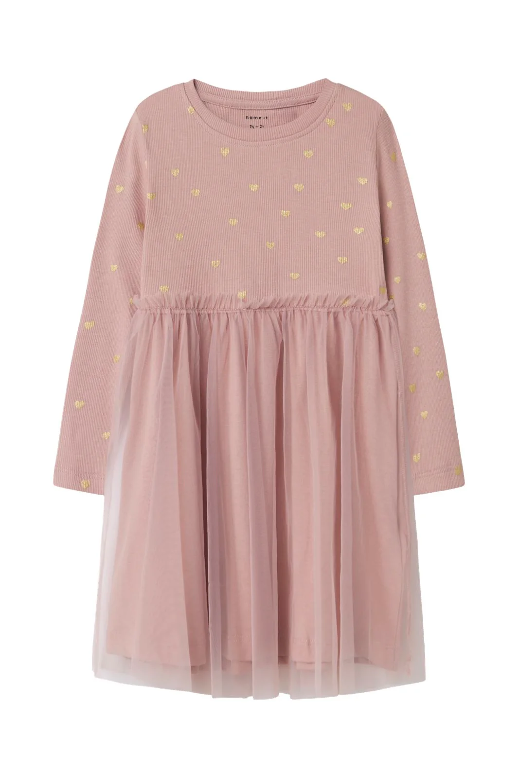 Name It - Nmfnadja Ls Dress - 4636053 Deauville Mauve