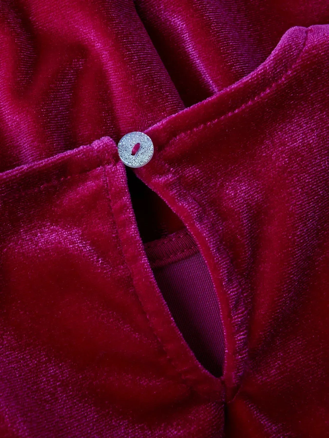 Name It - Nmfrinne Ls Vel Dress - 4964460 Jester Red - Image 2