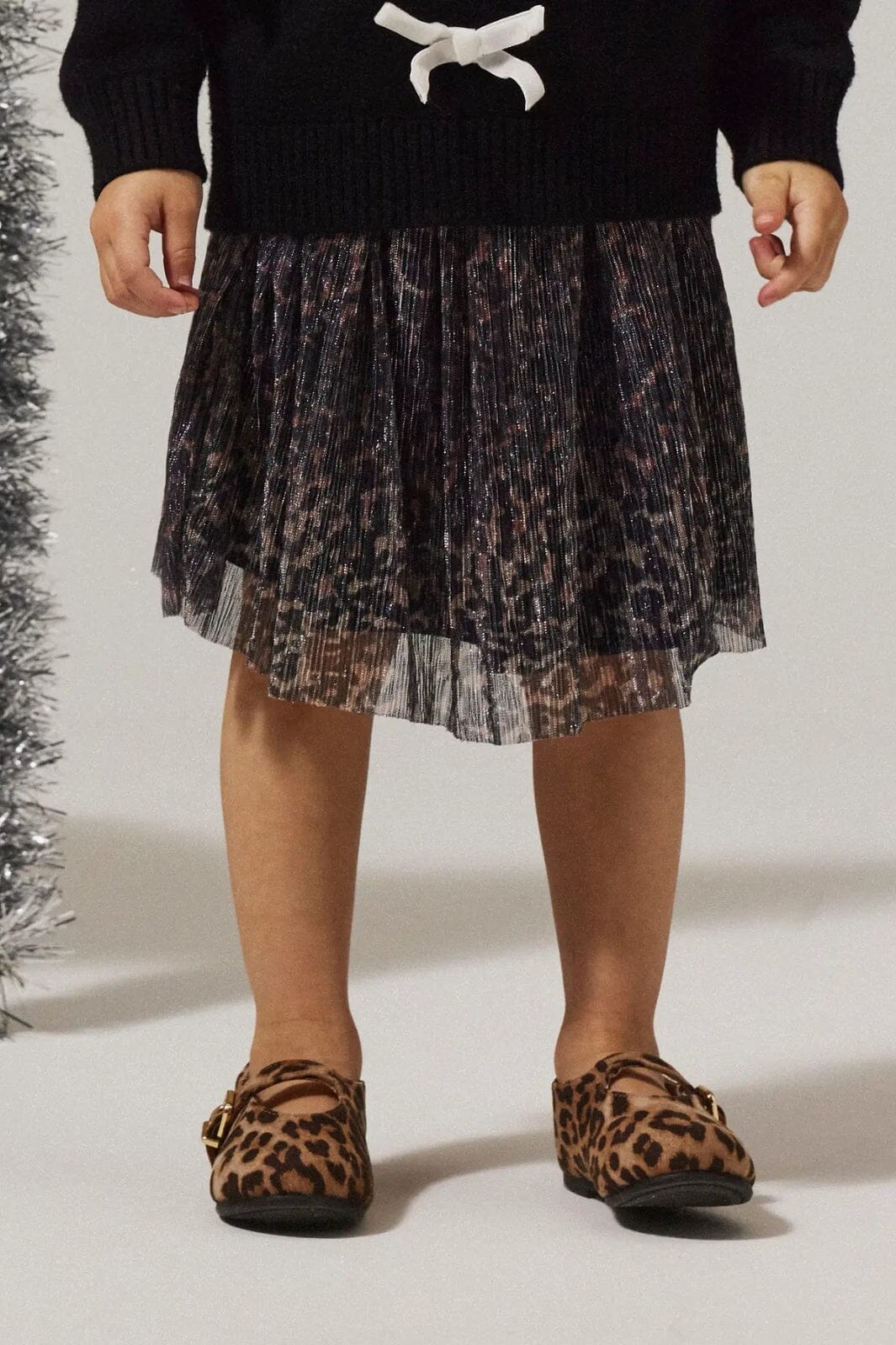 Name It - Nmfrisaring Skirt - 4874681 Seal Brown Leo