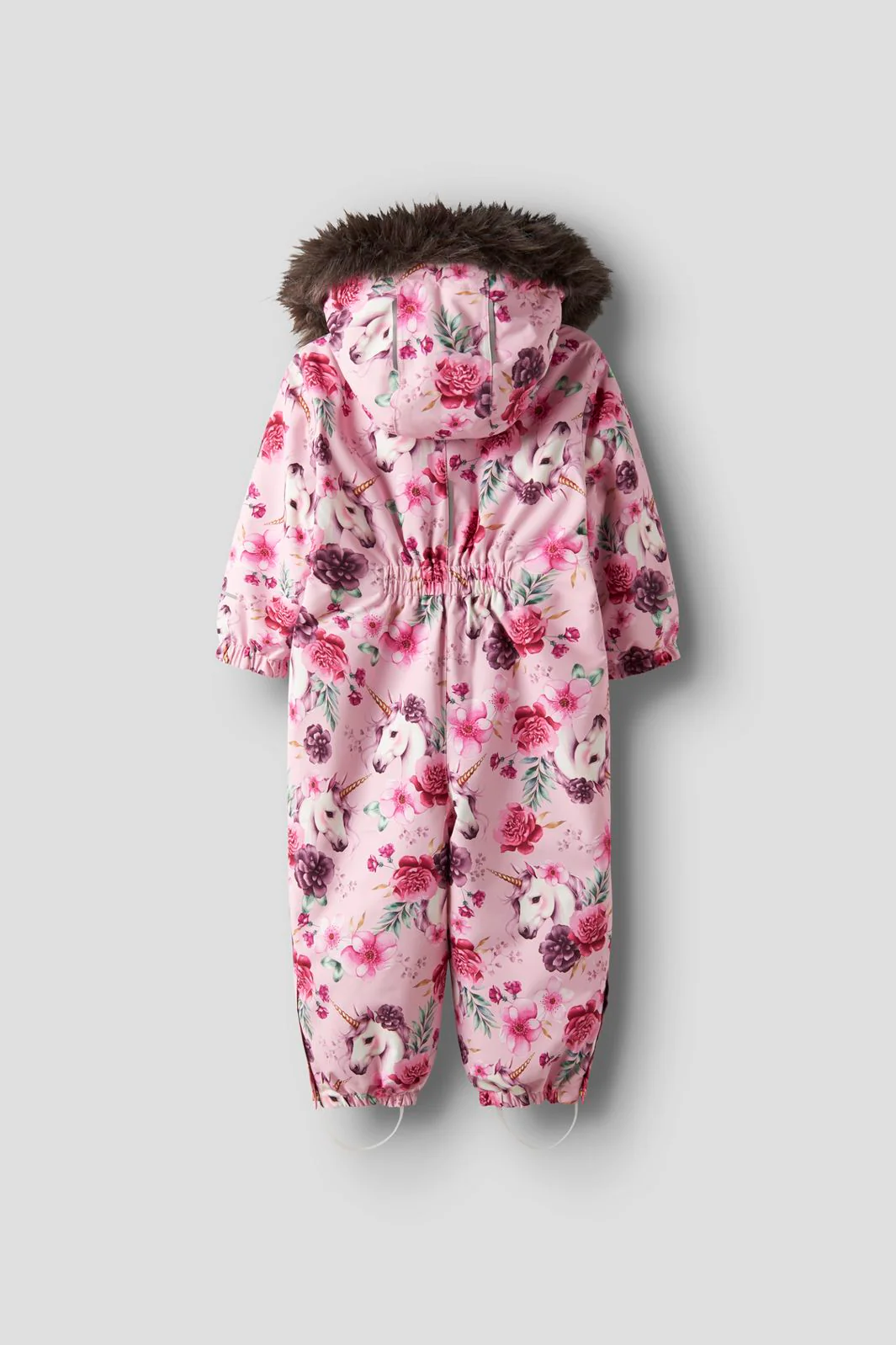 Name It - Nmfsnow10 Suit - 4874995 Parfait Pink Floral Unicorn - Image 2