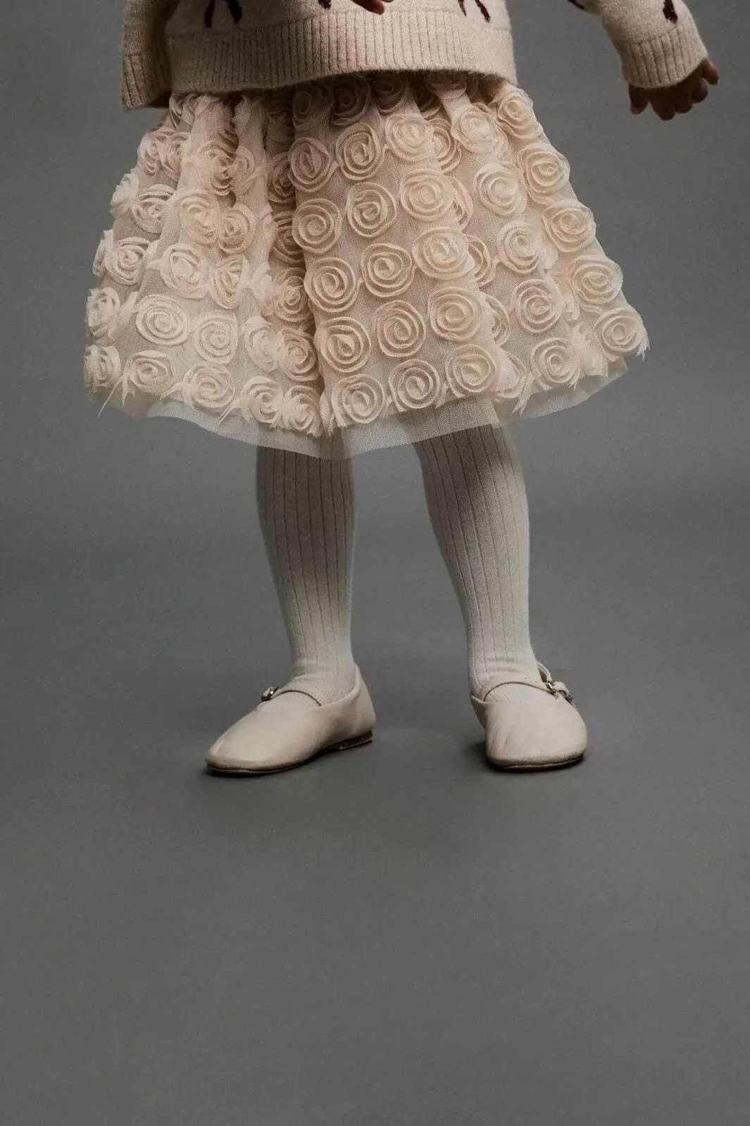Name It - Nmfsykia Tulle Skirt - 4888973 Cement - Image 5