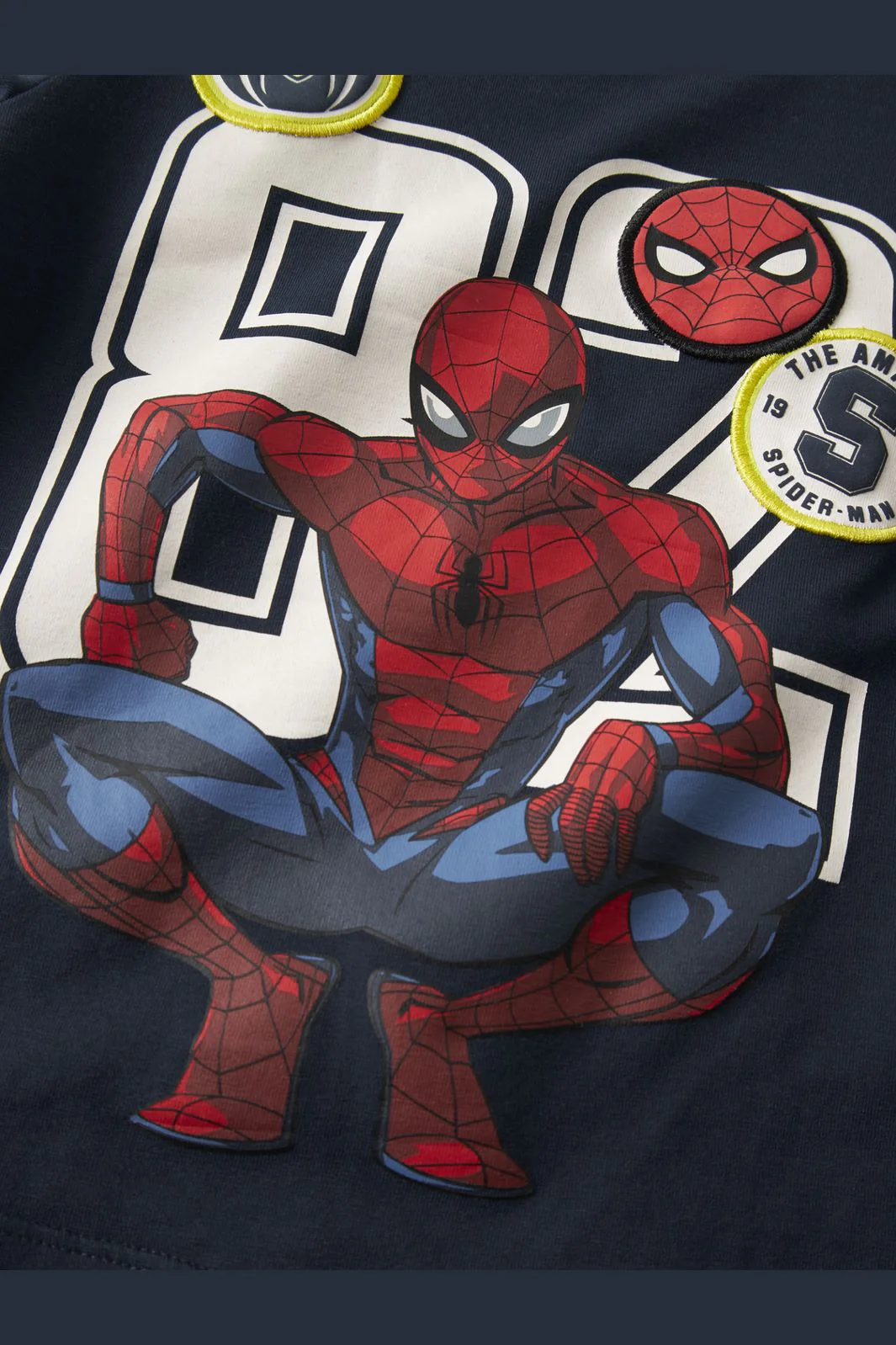 Name It - Nmmdeep Spider Ls Nreg Top Box Mar - 4921287 Navy Blazer - Image 2