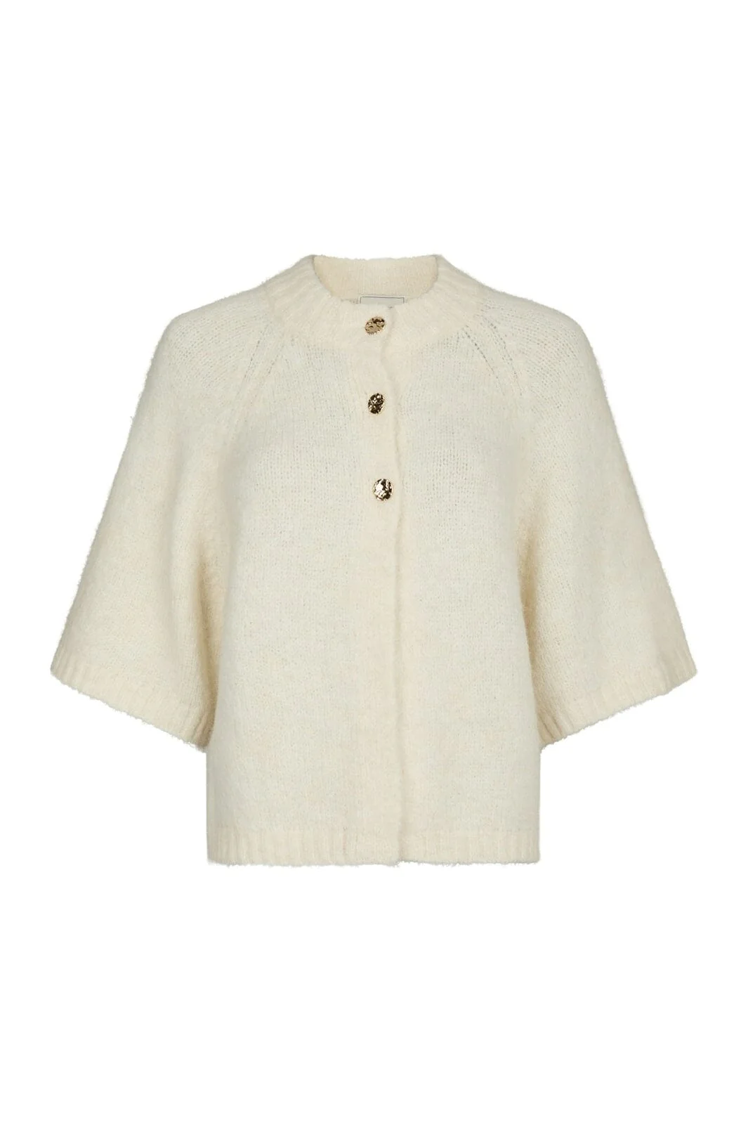 Neo Noir - Benuta Fluffy Knit Cardigan 165816 - 121 - Off White - Image 3