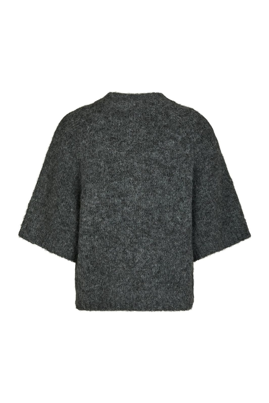 Neo Noir - Benuta Fluffy Knit Cardigan 165816 - 136 - Antracit Melange - Image 6