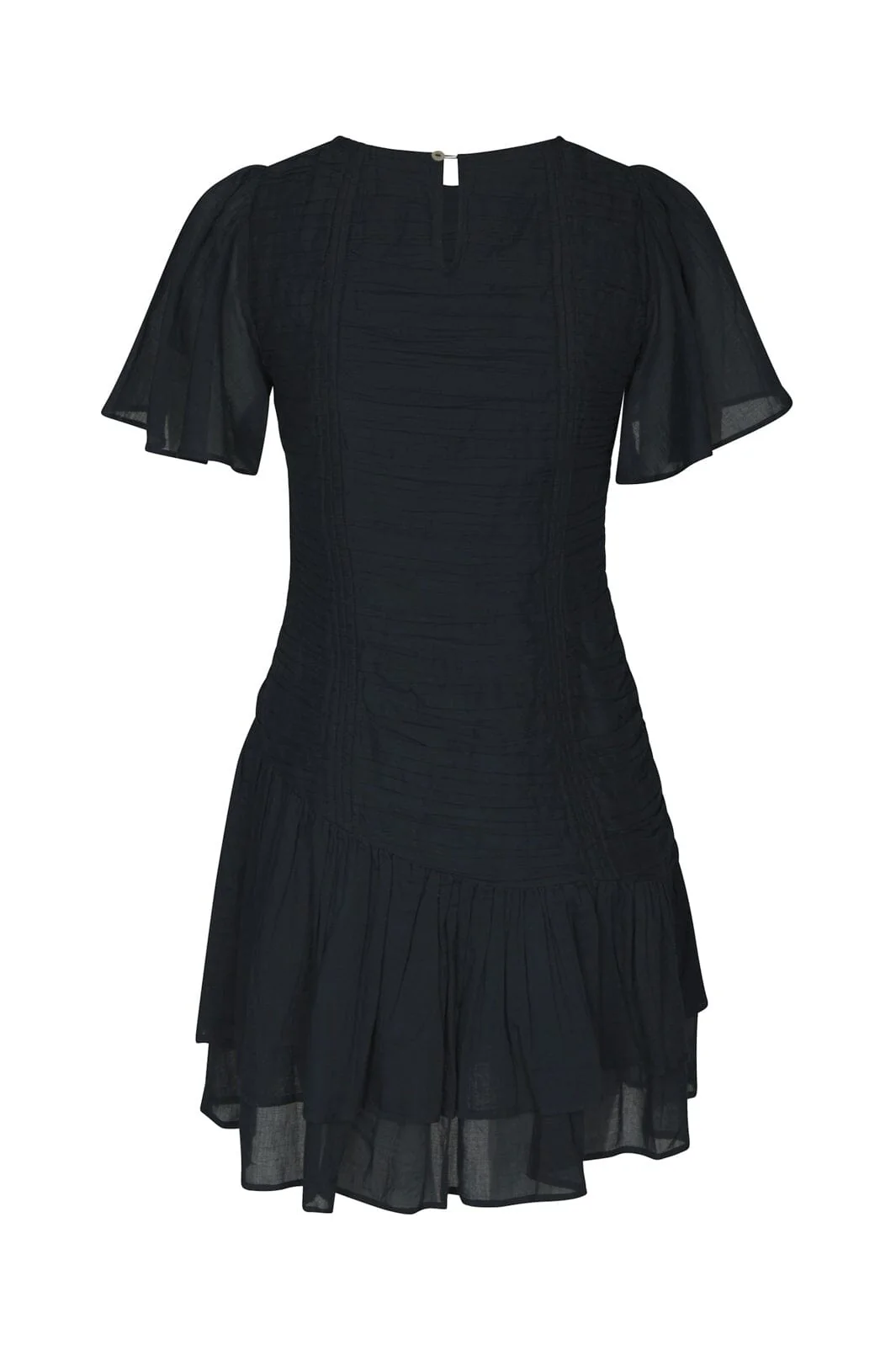 Neo Noir - Circle S Voile Dress 169038 - 141 - Navy - Image 3