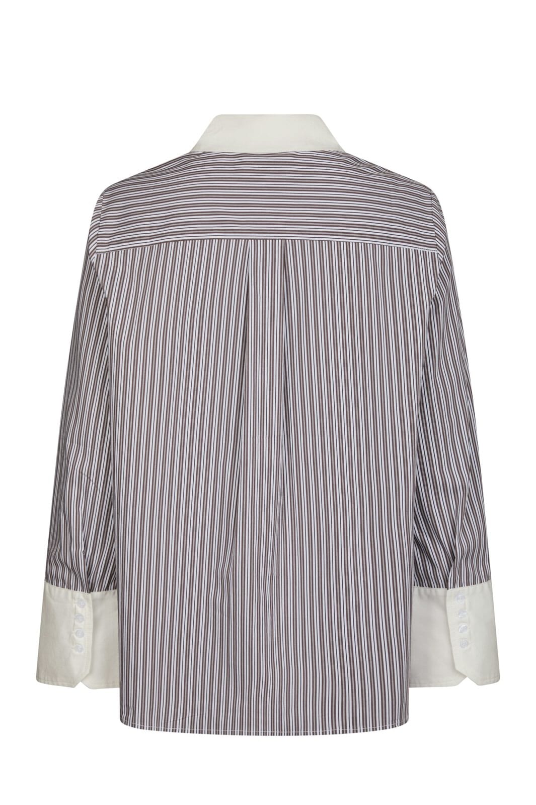 Neo Noir - Dranila Stripe Shirt 165982 - 210 - Brown - Image 7