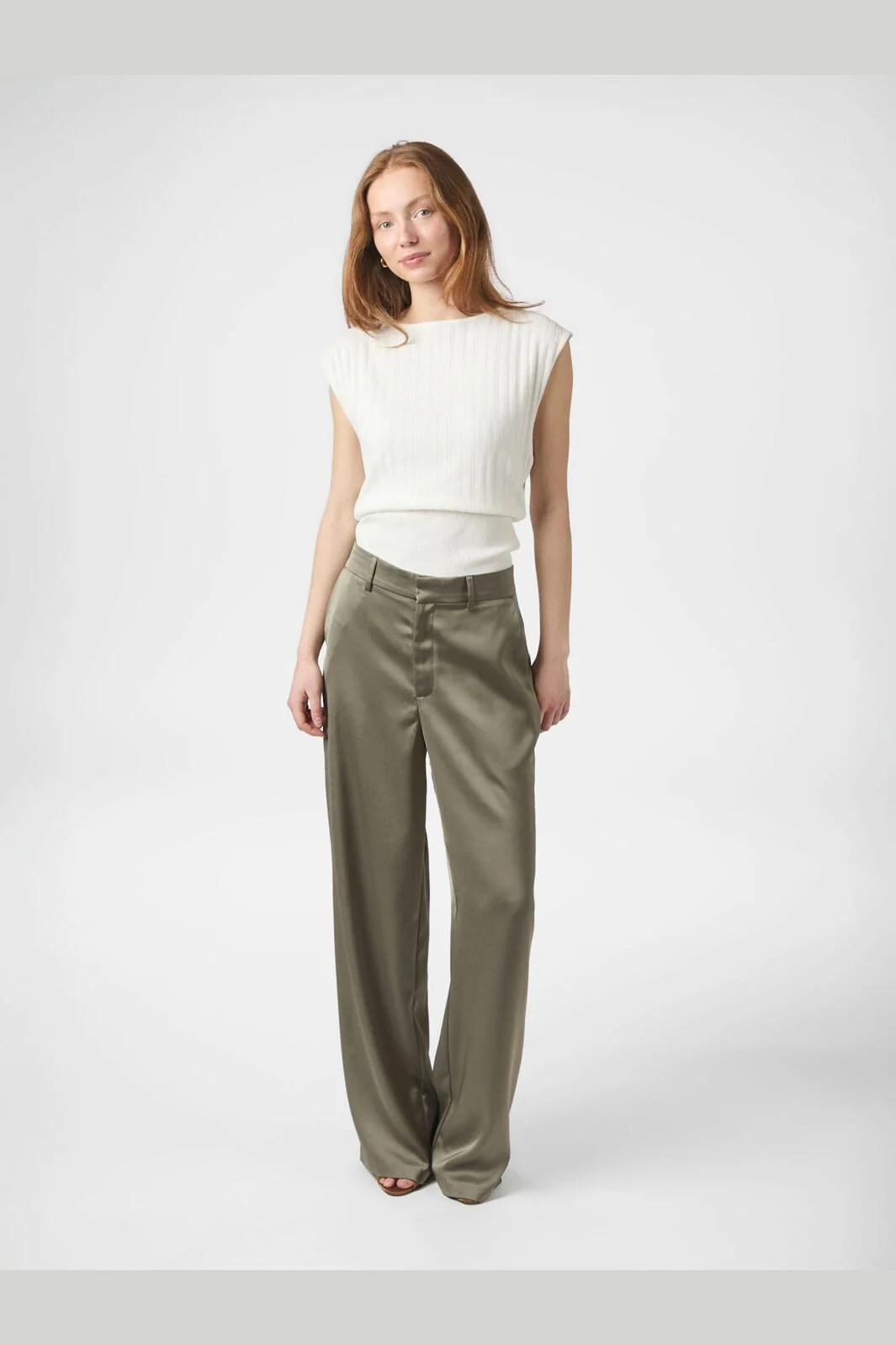 Neo Noir - Emmett Heavy Sateen Pants 164136 - 255 - Cold Army - Image 5