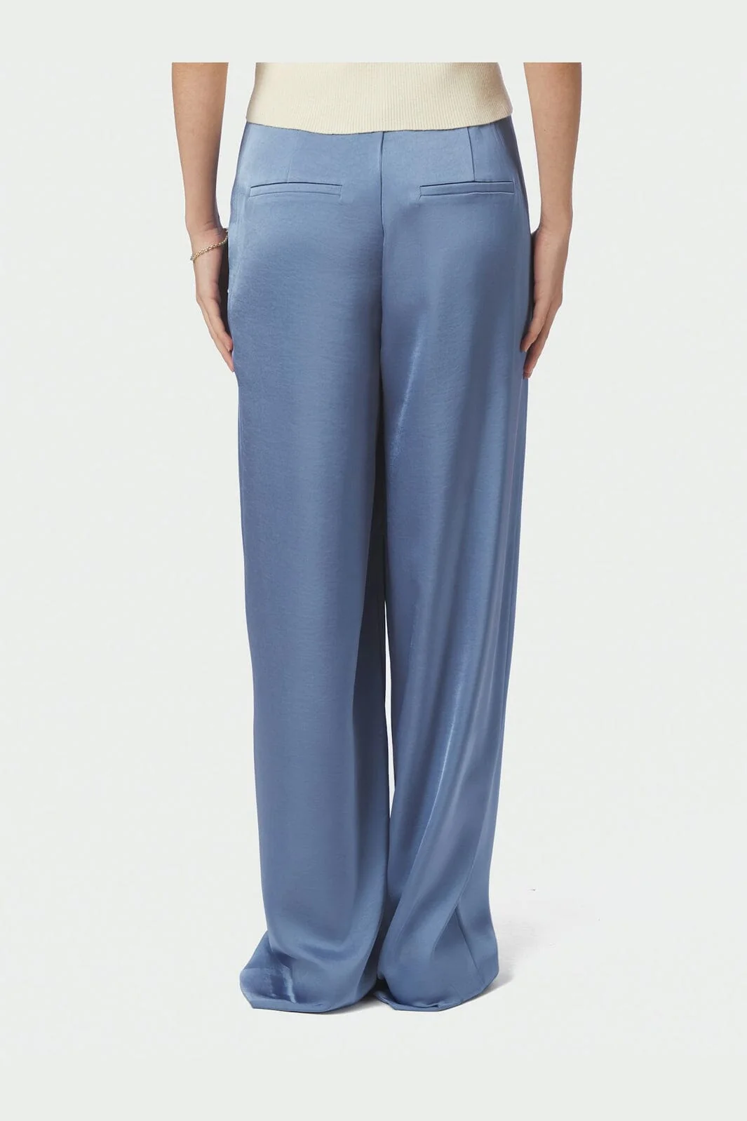 Neo Noir - Emmett Heavy Sateen Pants 164136 - 407 - Smoke Blue - Image 4