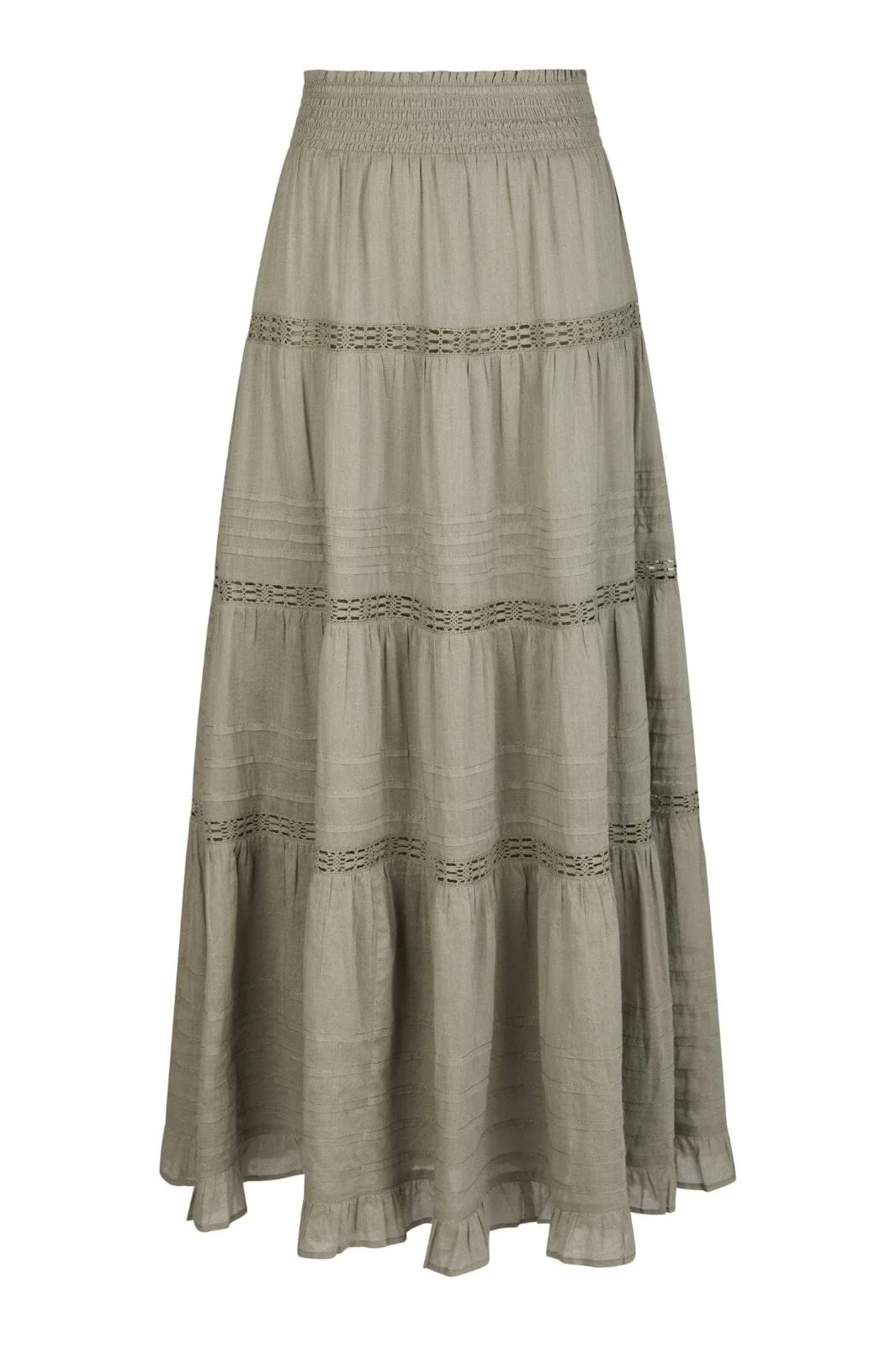 Neo Noir - Felicia S Voile Skirt 161872 - 627 - Smoke Green - Image 2
