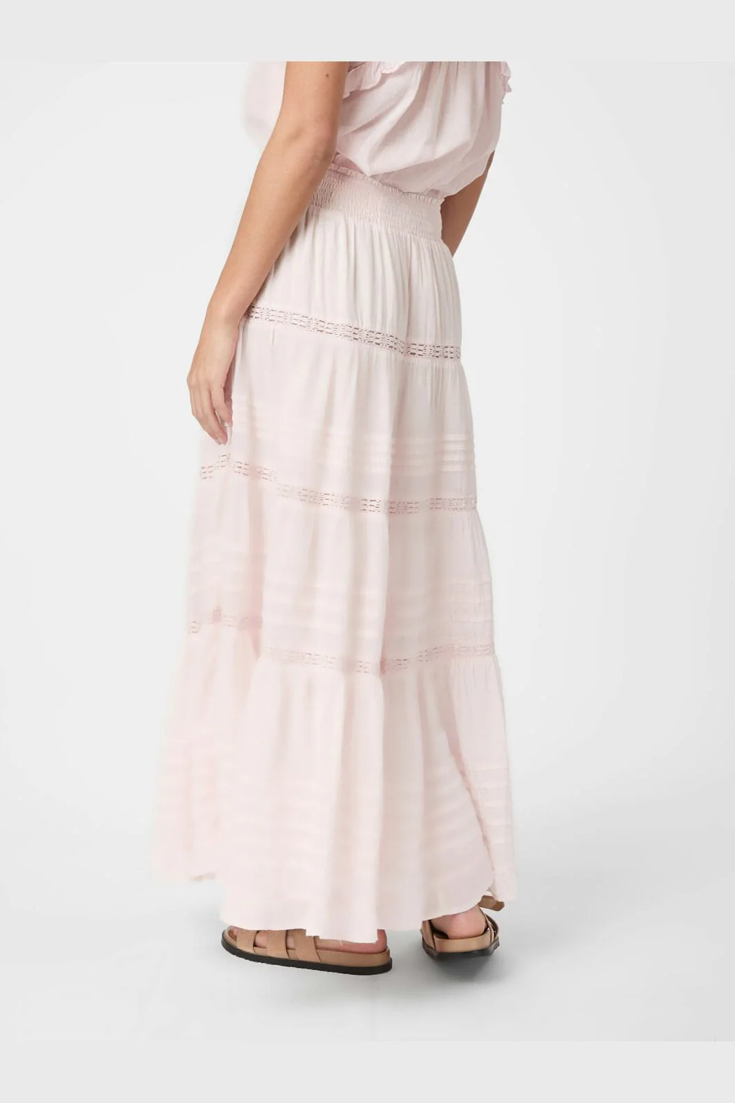 Neo Noir - Felicia S Voile Skirt 161872 - 754 - Light Pink - Image 4