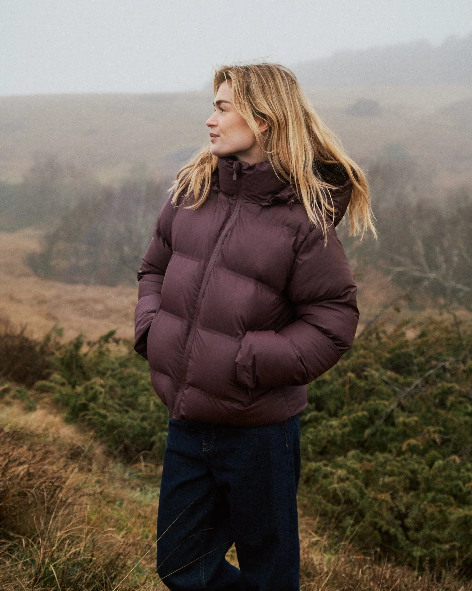 Neo Noir - Fox C Puffer Jacket 158082 - 162 - Bordeaux - Image 3