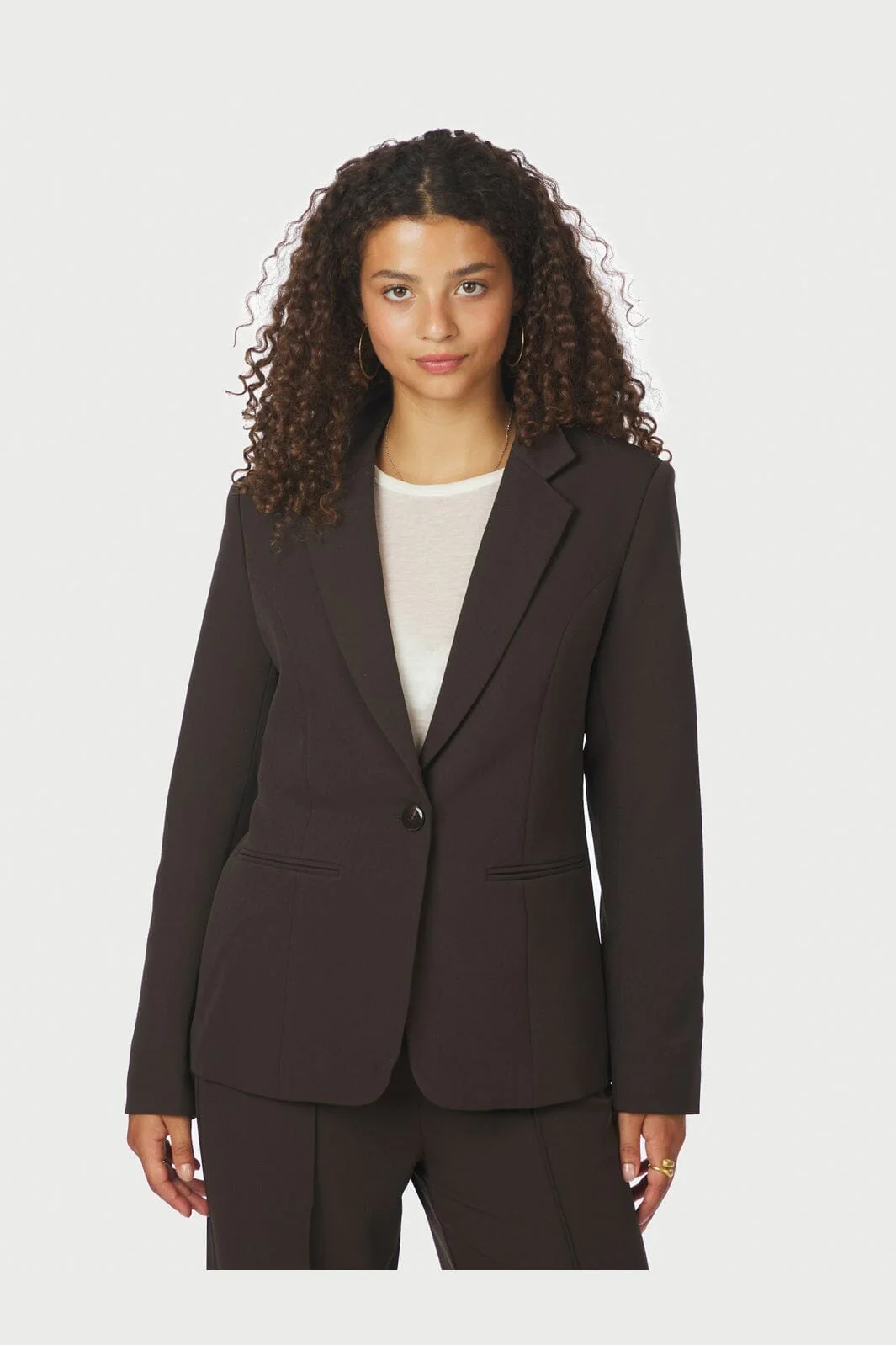 Neo Noir - Francine Suit Blazer 166616 - 676 - Dark Brown - Image 5