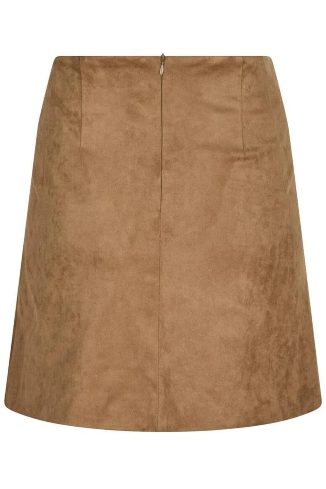 Neo Noir - Hemie Faux Suede Skirt 164554 - Cognac - Image 3