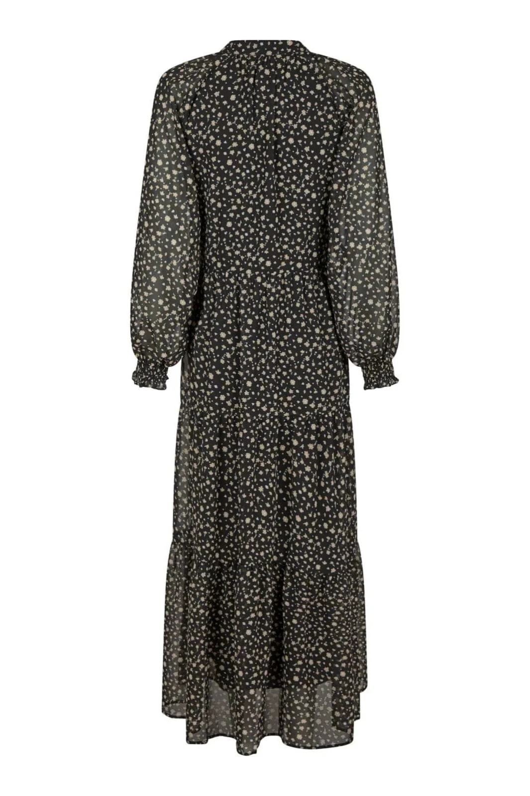Neo Noir - Hiko Secret Flower Dress - Black - Image 5