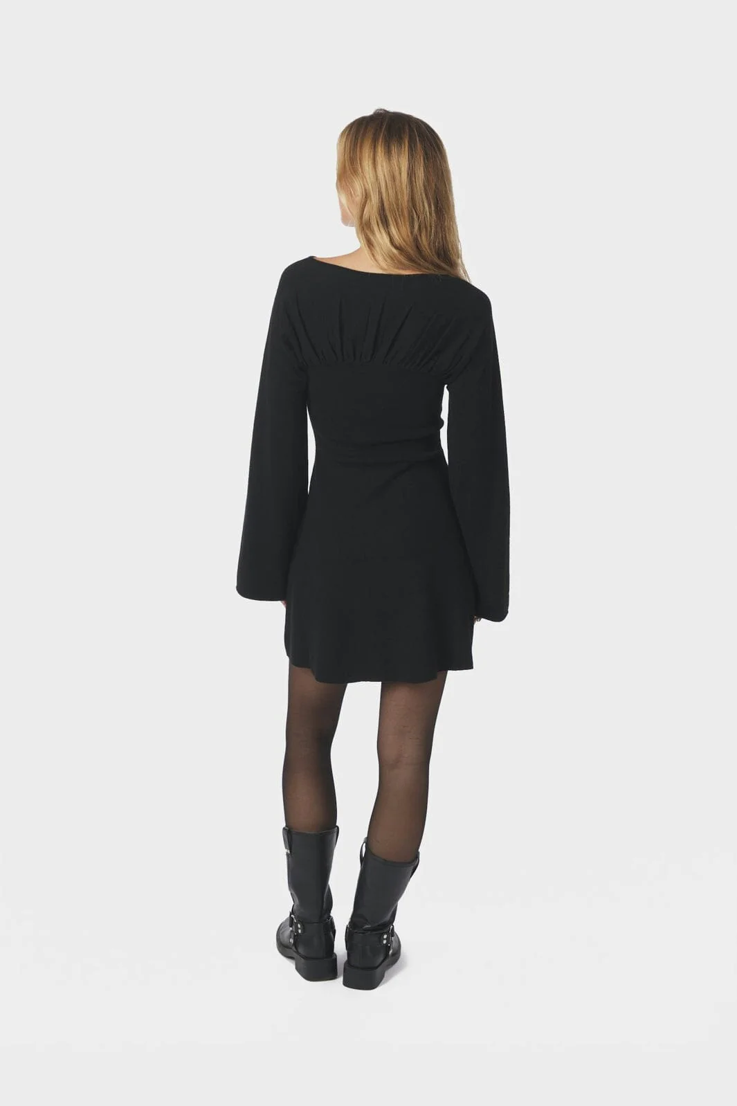 Neo Noir - Holla Knit Dress 166894 - 100 - Black - Image 3