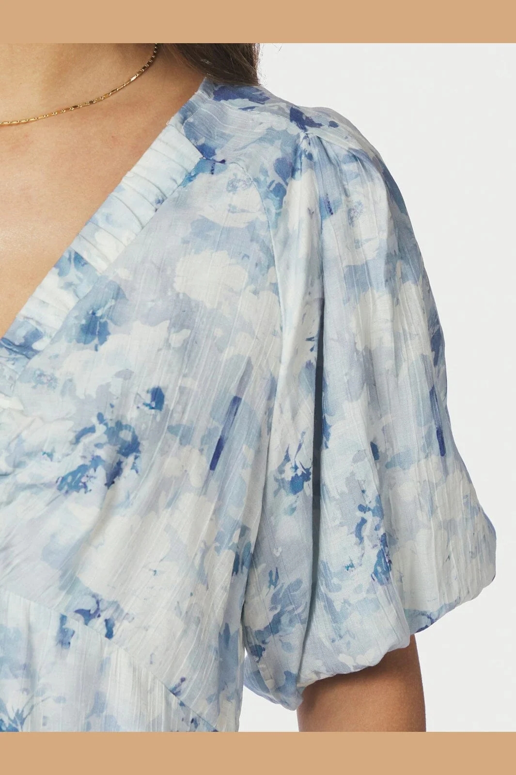 Neo Noir - Illana Floral Fusion Dress 168060 - 140 - Blue - Image 5
