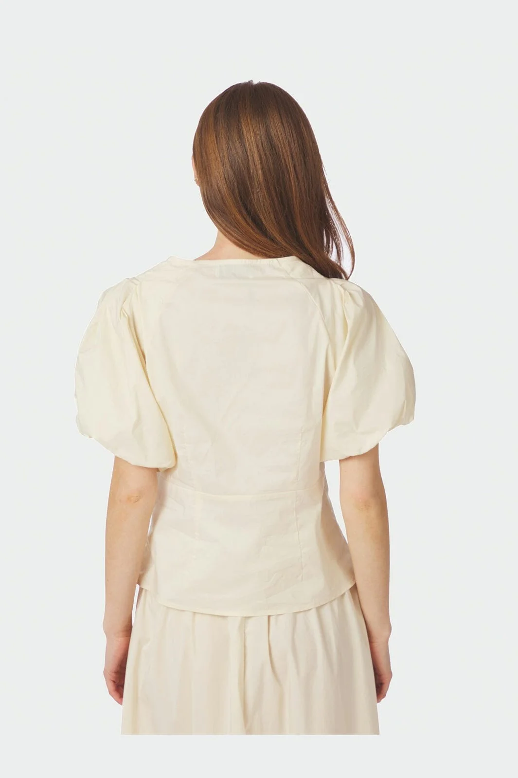 Neo Noir - Irina Poplin Blouse 162219 - 416 - Butter Yellow - Image 4