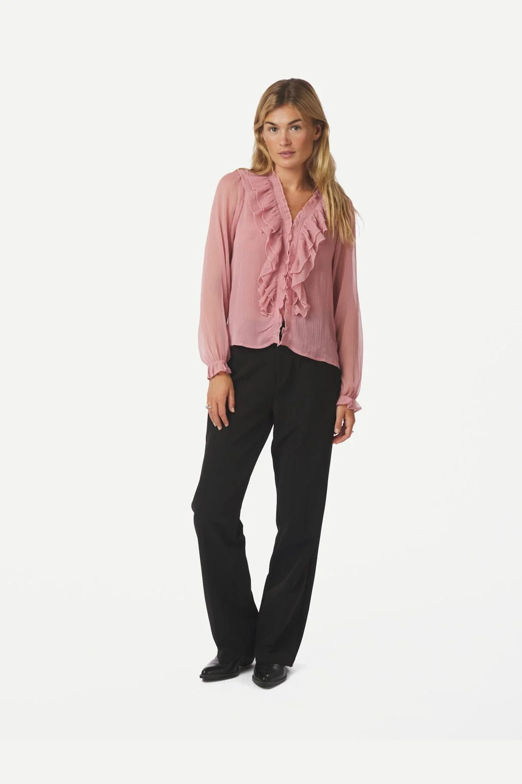 Neo Noir - Ivey Blouse 166659 - 823 - Evening Rose - Image 7