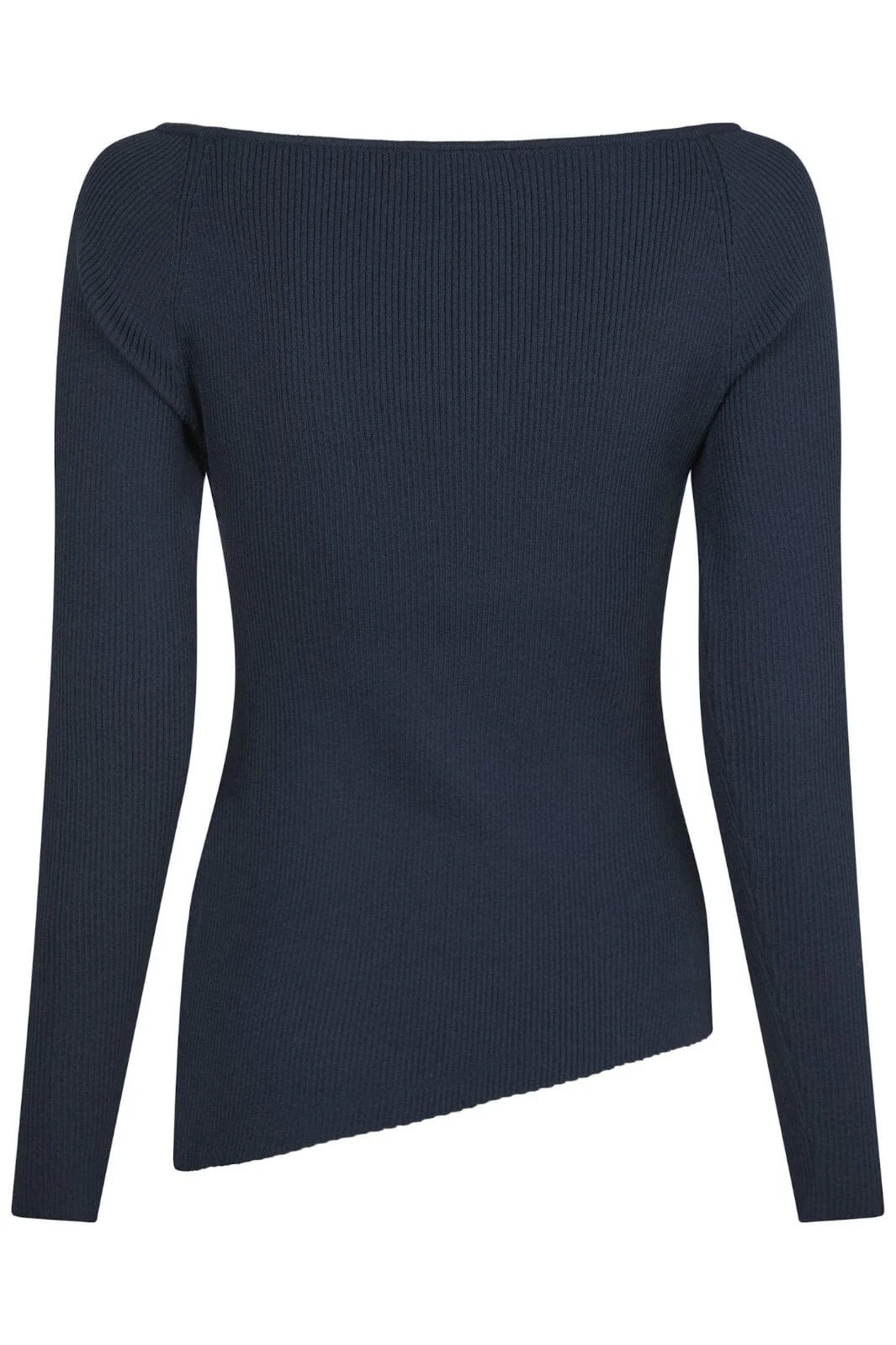 Neo Noir - Janna Knit Blouse 163393 - Midnight Blue - Image 5
