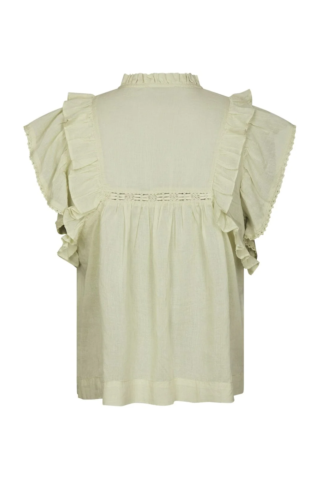 Neo Noir - Jayla S Voile Top 159881 - 236 - Pistachio - Image 3